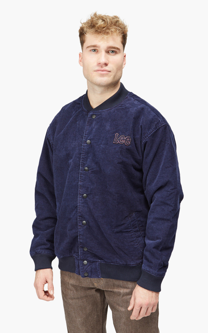 Lee Varsity Jacket Corduroy Dark Indigo