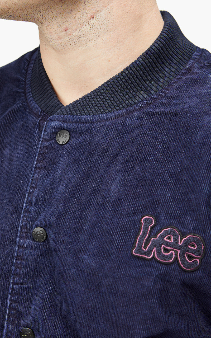 Lee Varsity Jacket Corduroy Dark Indigo