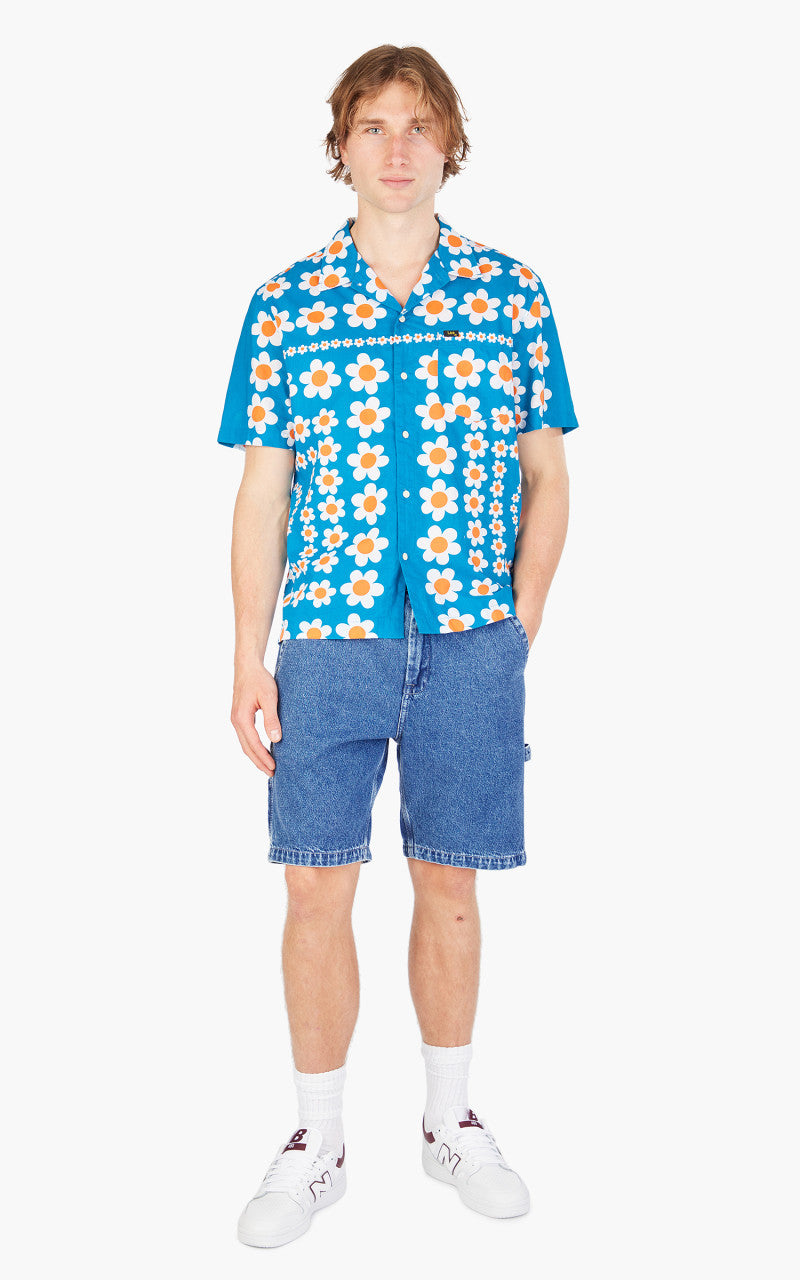 Lee 101 101 Resort Shirt Orange Crush