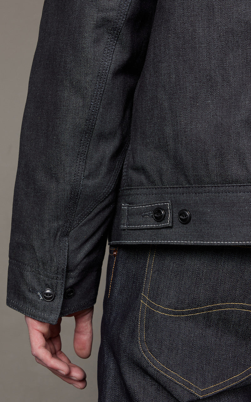 Lee 101 91B Zip Jacket Dry Indigo 11.5oz