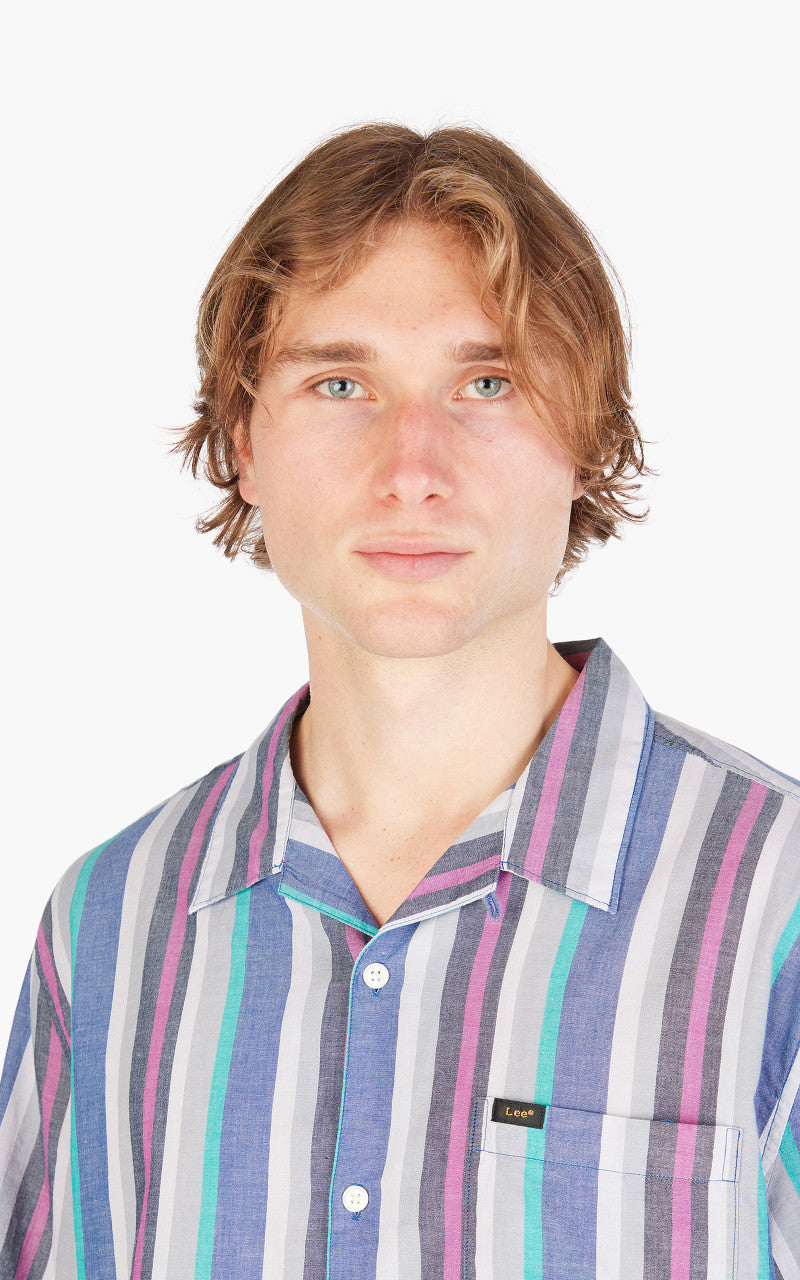 Lee Resort Shirt Anthem Blue