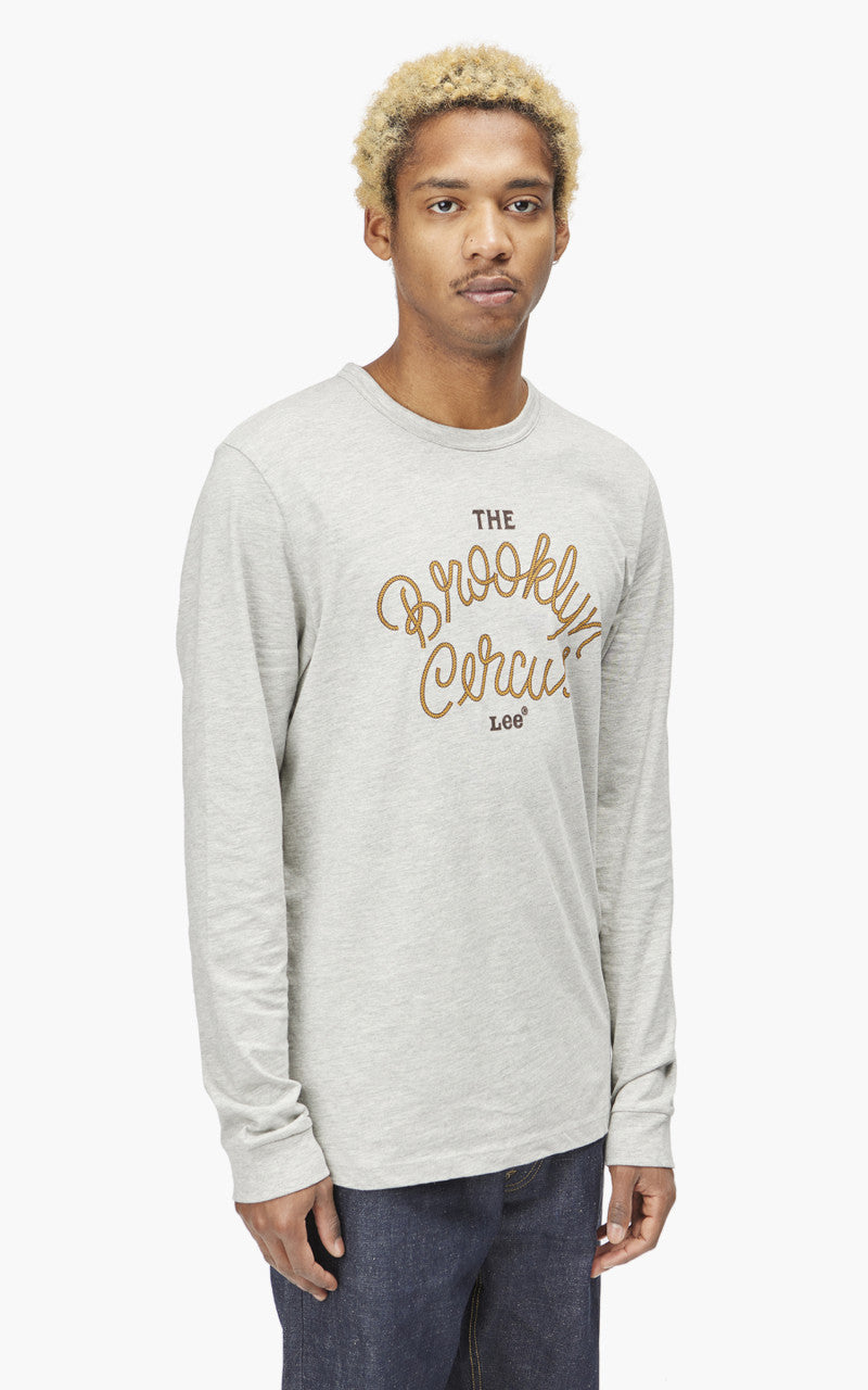 Lee x The Brooklyn Circus LS Jersey Tee Grey Mele