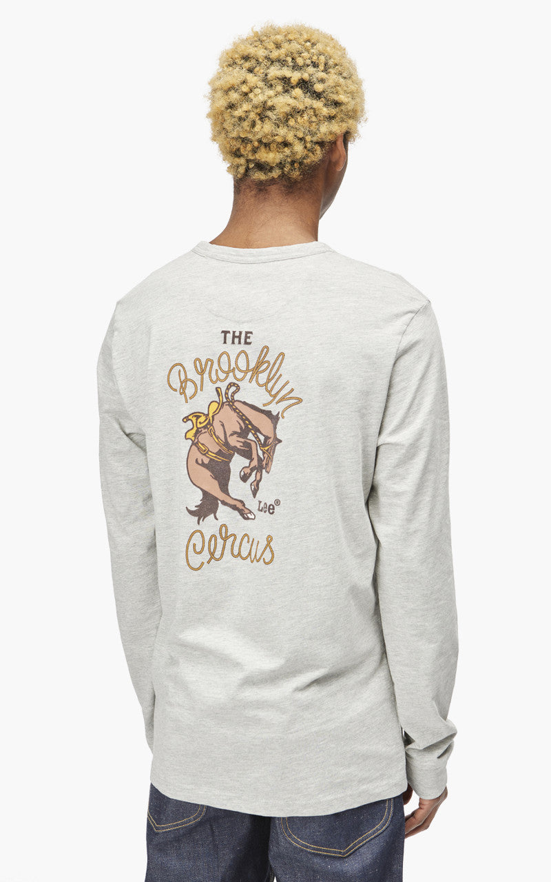 Lee x The Brooklyn Circus LS Jersey Tee Grey Mele