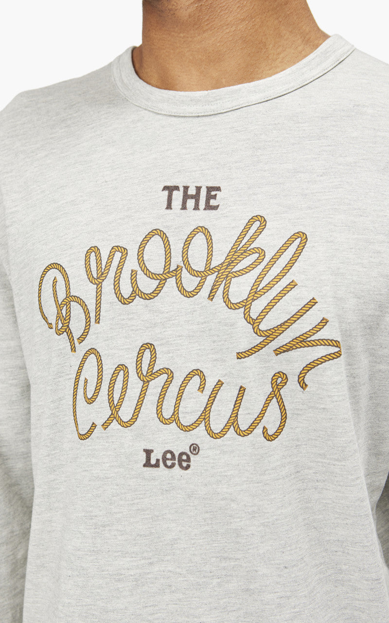 Lee x The Brooklyn Circus LS Jersey Tee Grey Mele
