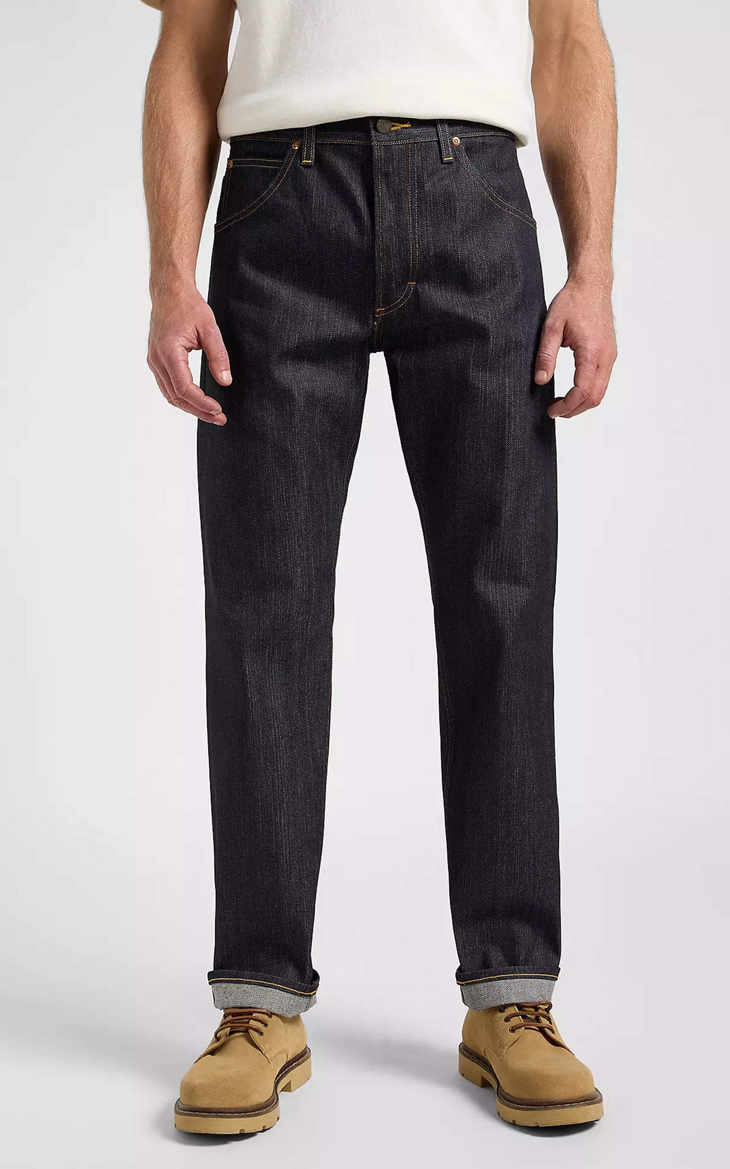 Lee 101 101 Z Regular Jean Selvedge Dry Blue 14.75oz