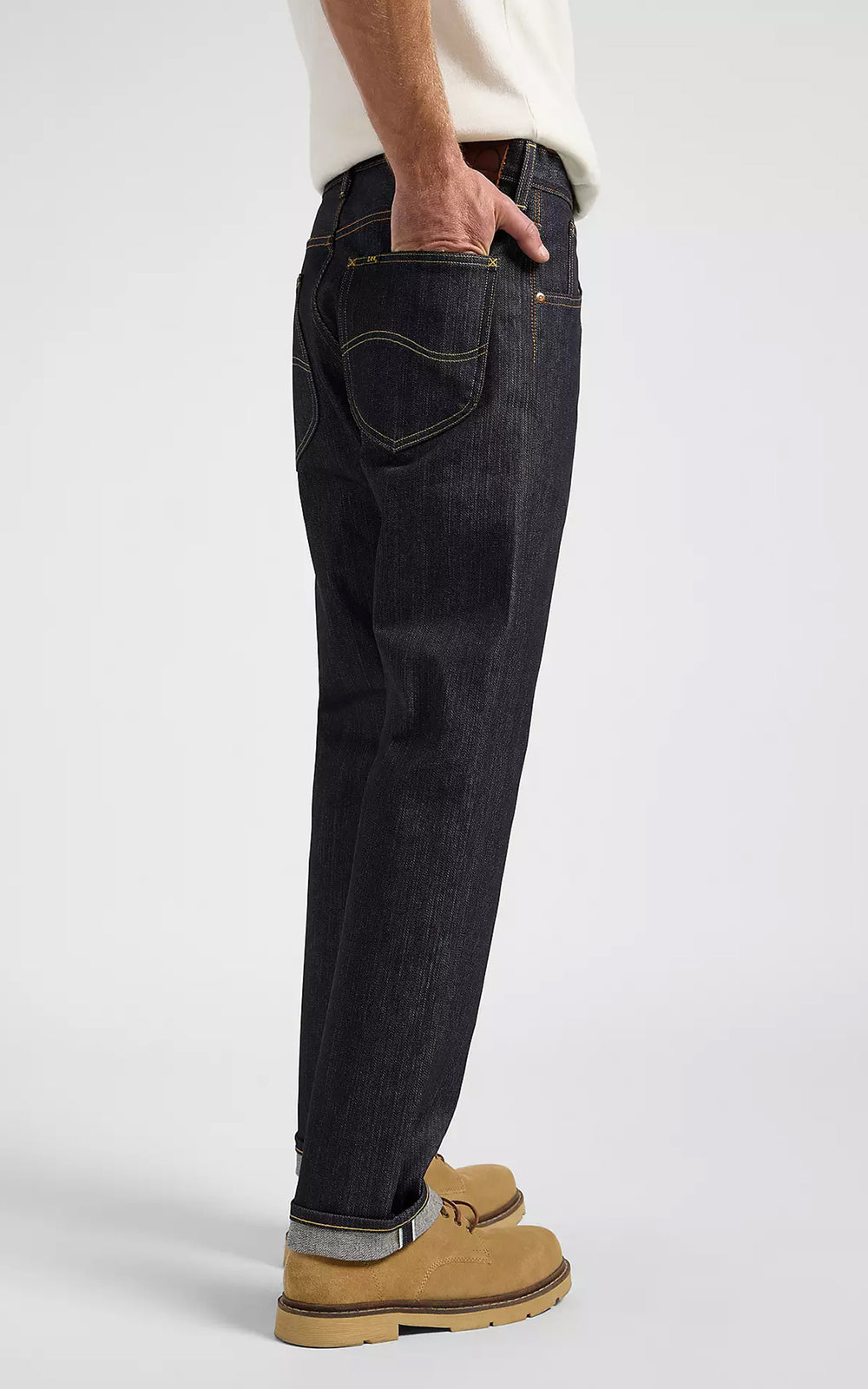 Lee 101 101 Z Regular Jean Selvedge Dry Blue 14.75oz