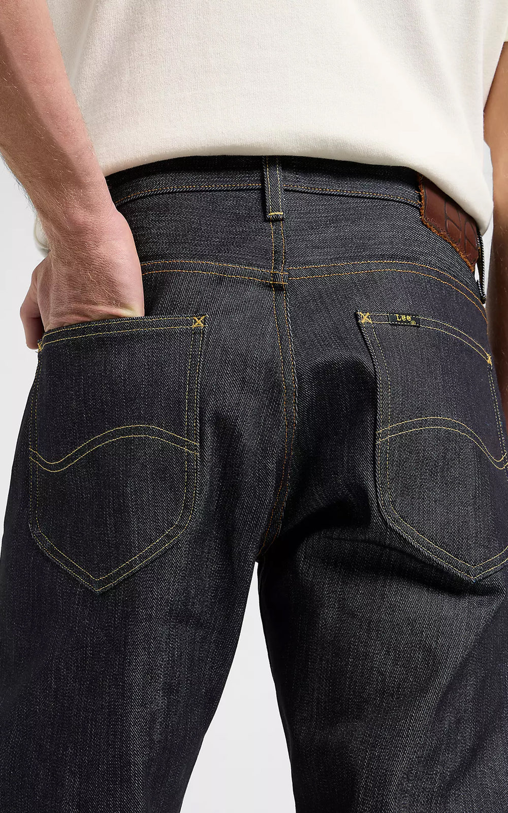 Lee 101 101 Z Regular Jean Selvedge Dry Blue 14.75oz