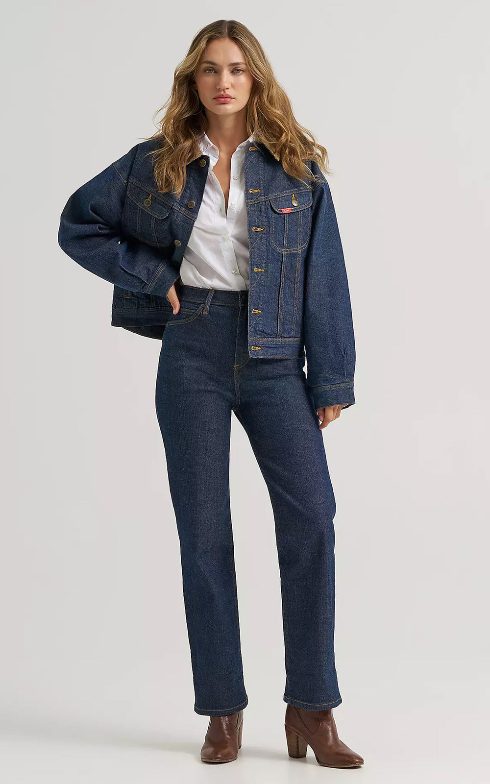Lee x Marilyn Monroe High Rise Jean Rinse