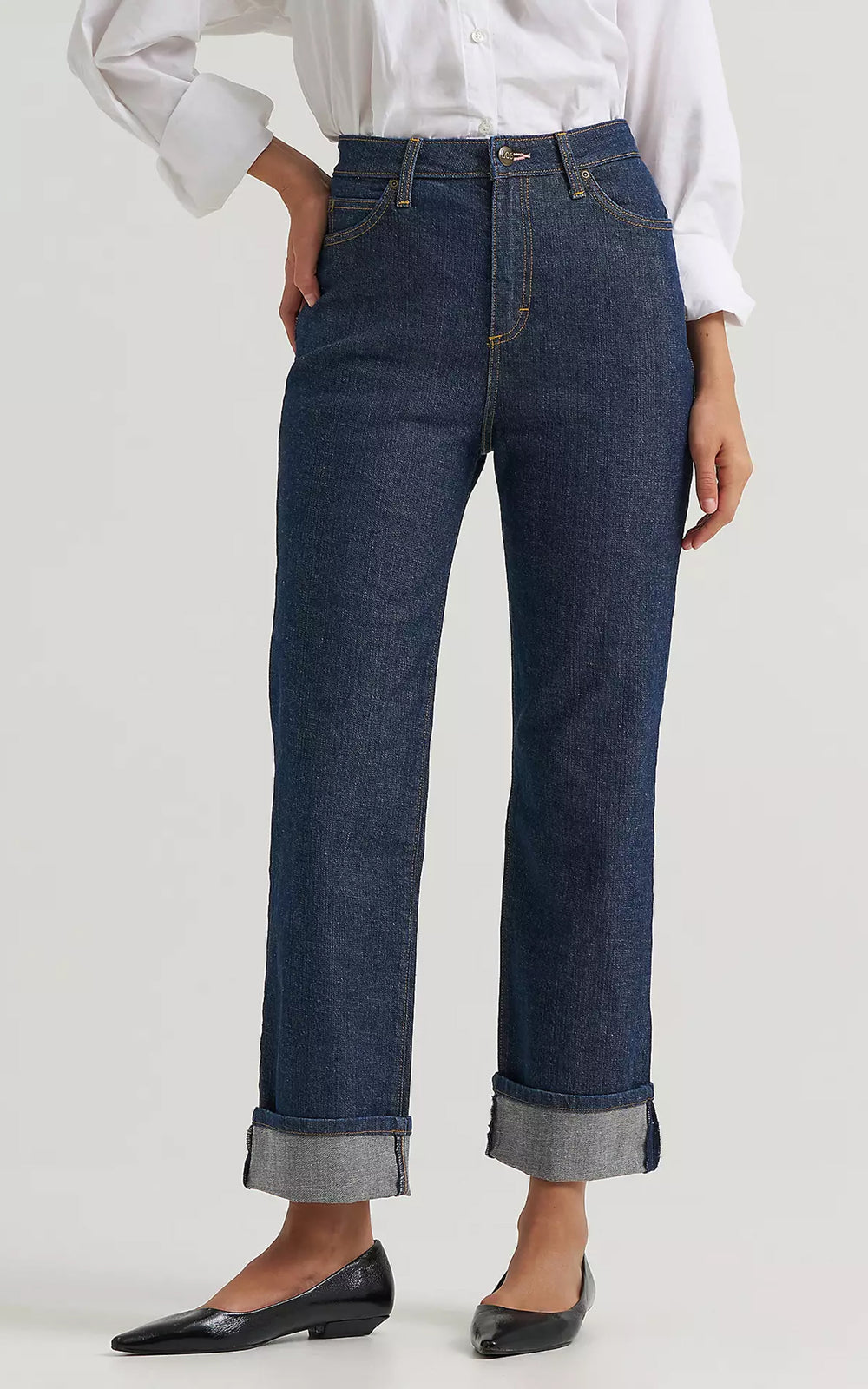 Lee x Marilyn Monroe High Rise Jean Rinse