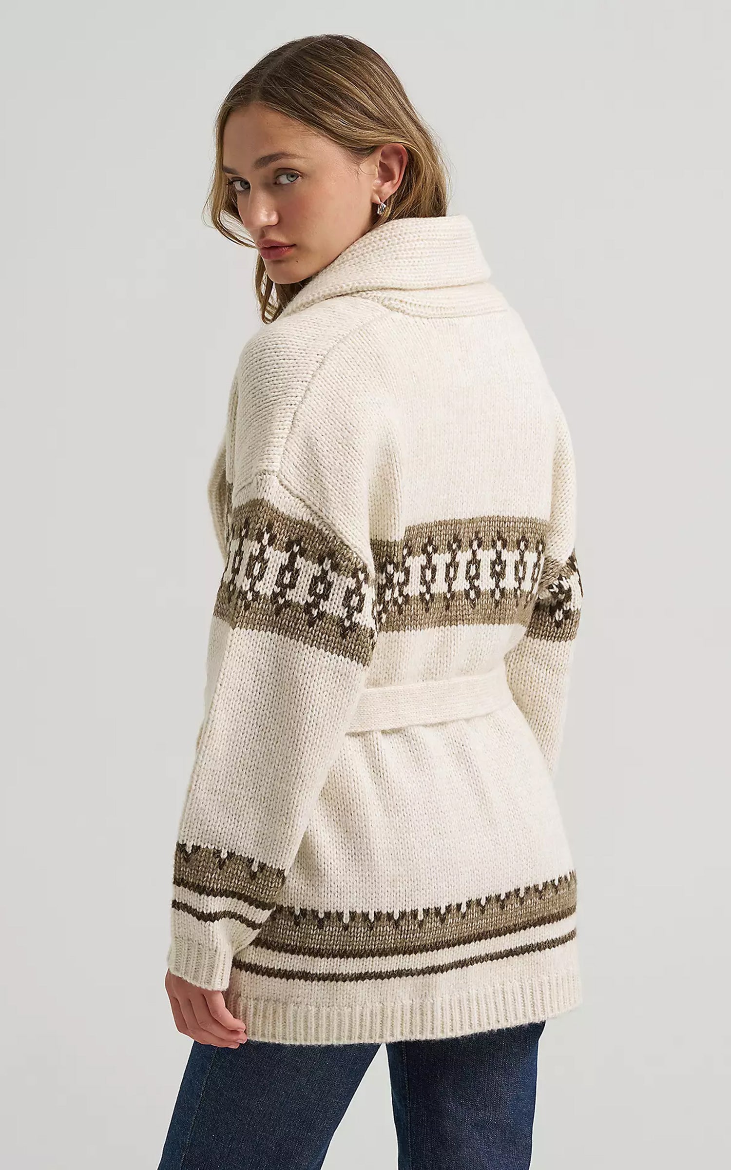 Lee x Marilyn Sweater Cardigan Turtledove Heather
