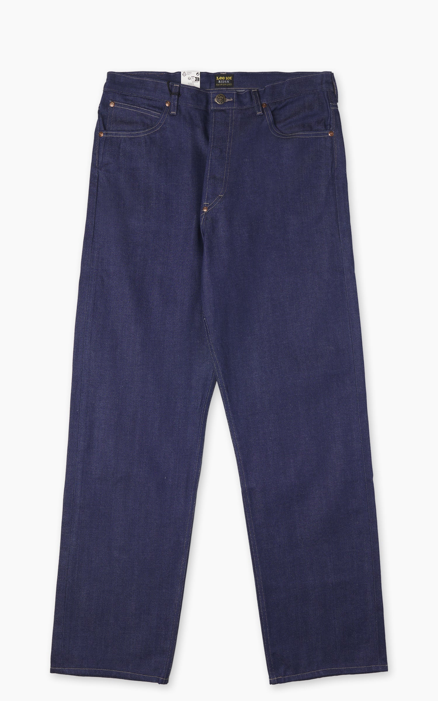 Lee 101 101 50's Rider Relaxed Jean Dry Red Cast Indigo