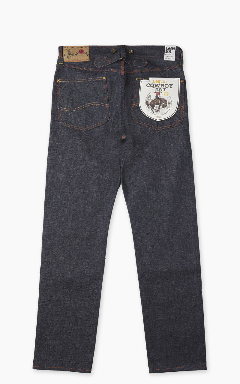 Lee 101 101 Cowboy Pant Dry Selvedge Indigo 15oz