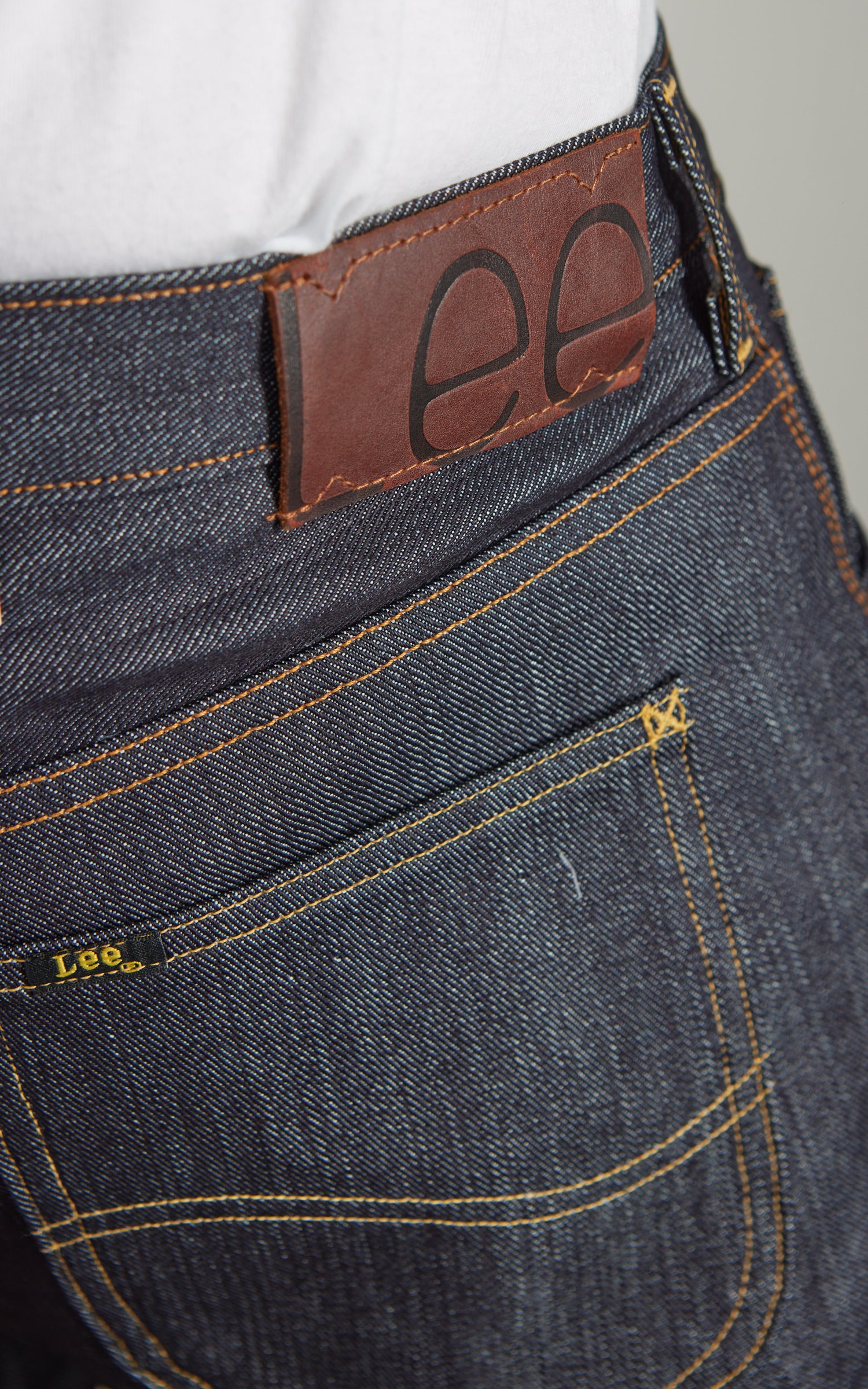 Lee 101 101 S Slim Jean Selvedge Dry Blue 14.75oz