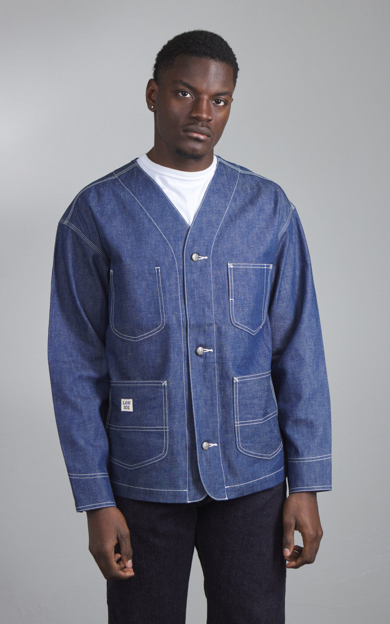 Lee 101 31JR Chore Coat Raw Blue