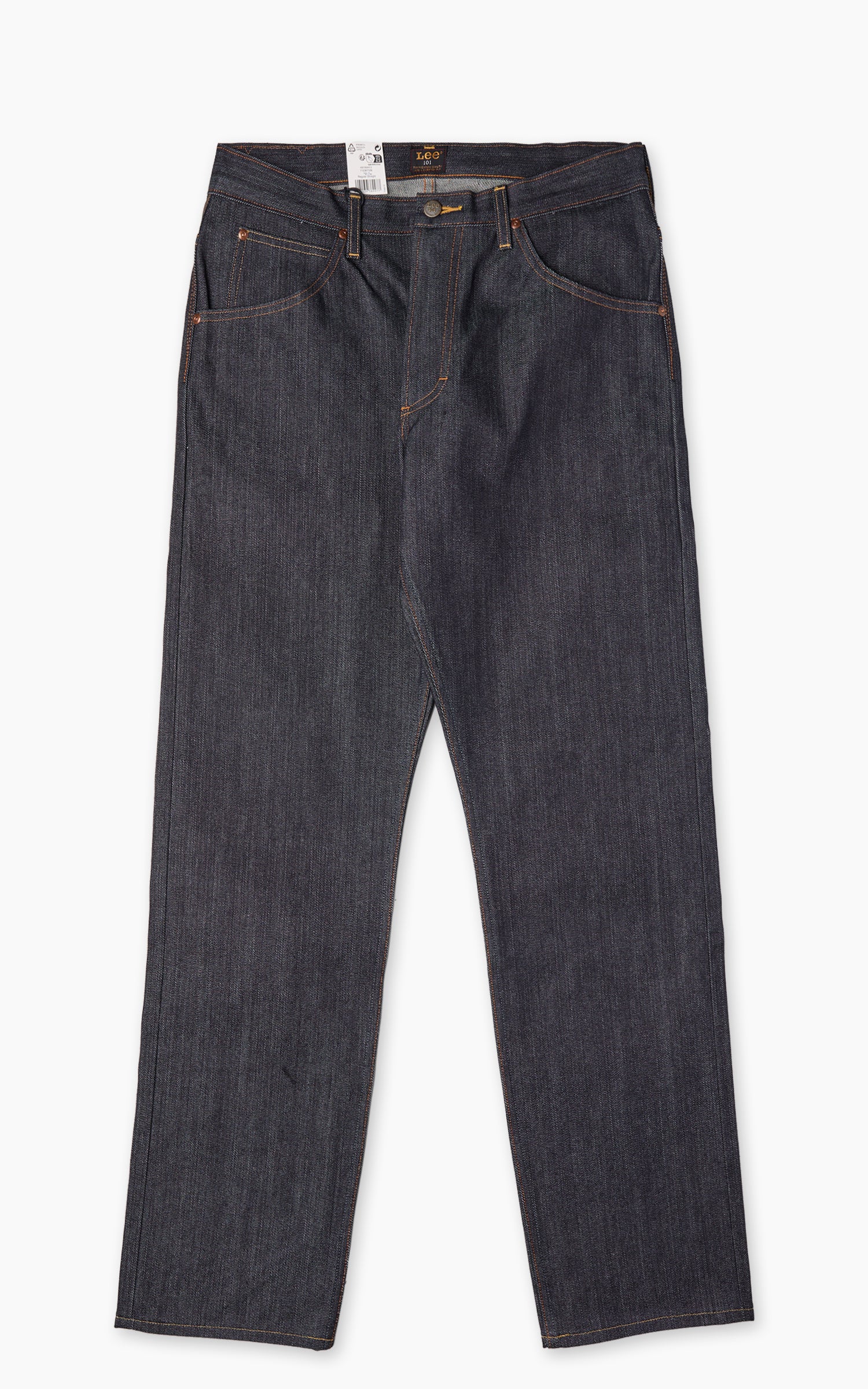 Lee 101 101 Z Regular Jean Selvedge Dry Blue 14.75oz