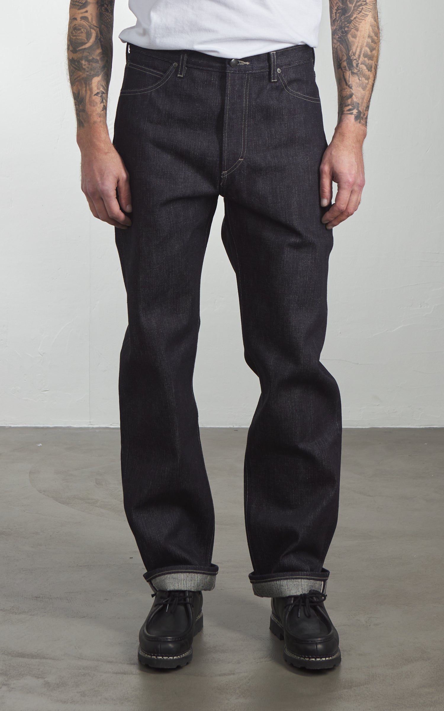 Lee 101 101 R Relaxed Jeans Selvedge Dry Heavyweight Blue 17oz