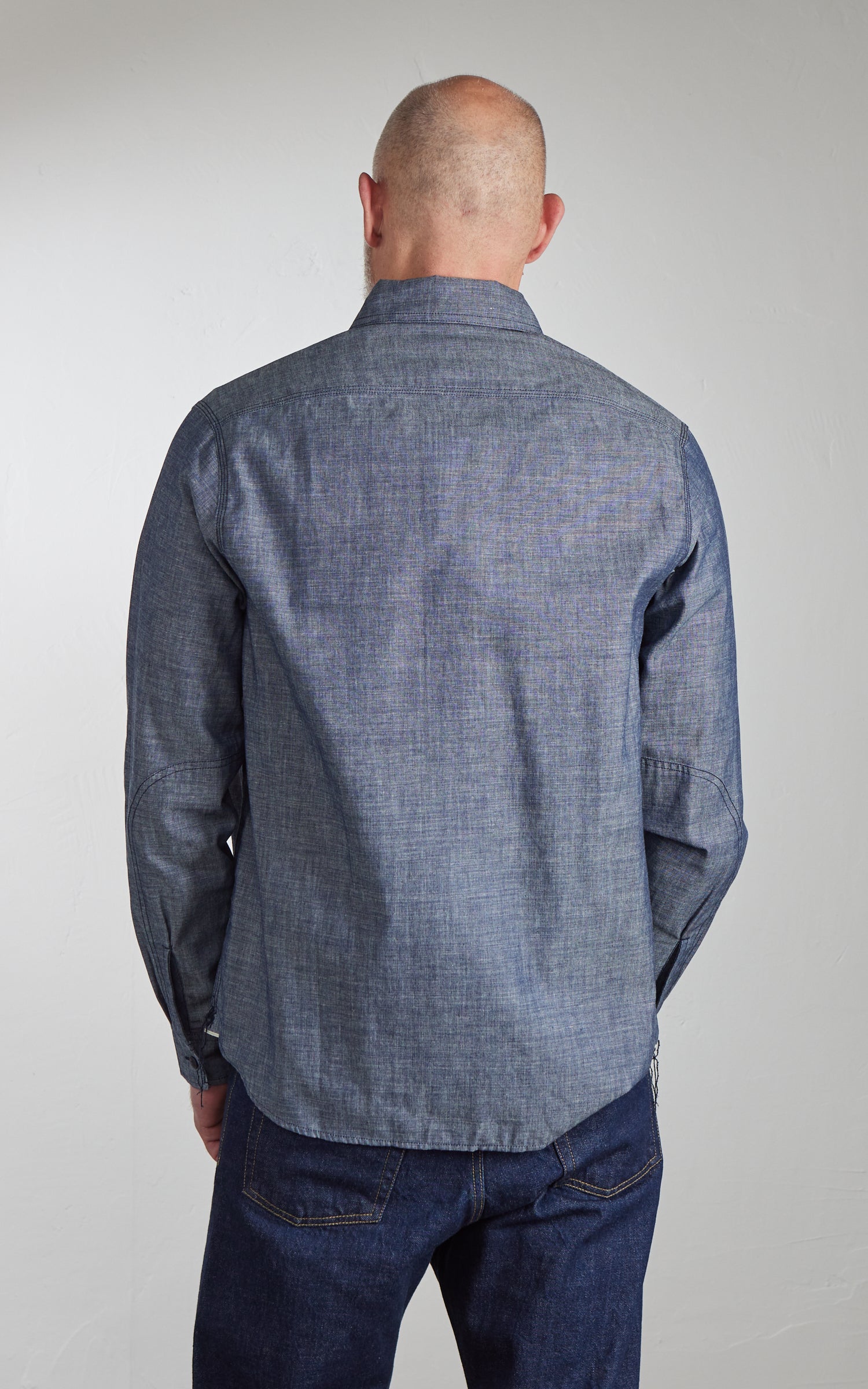 Lee 101 Heritage Workwear Shirt Dry Blue