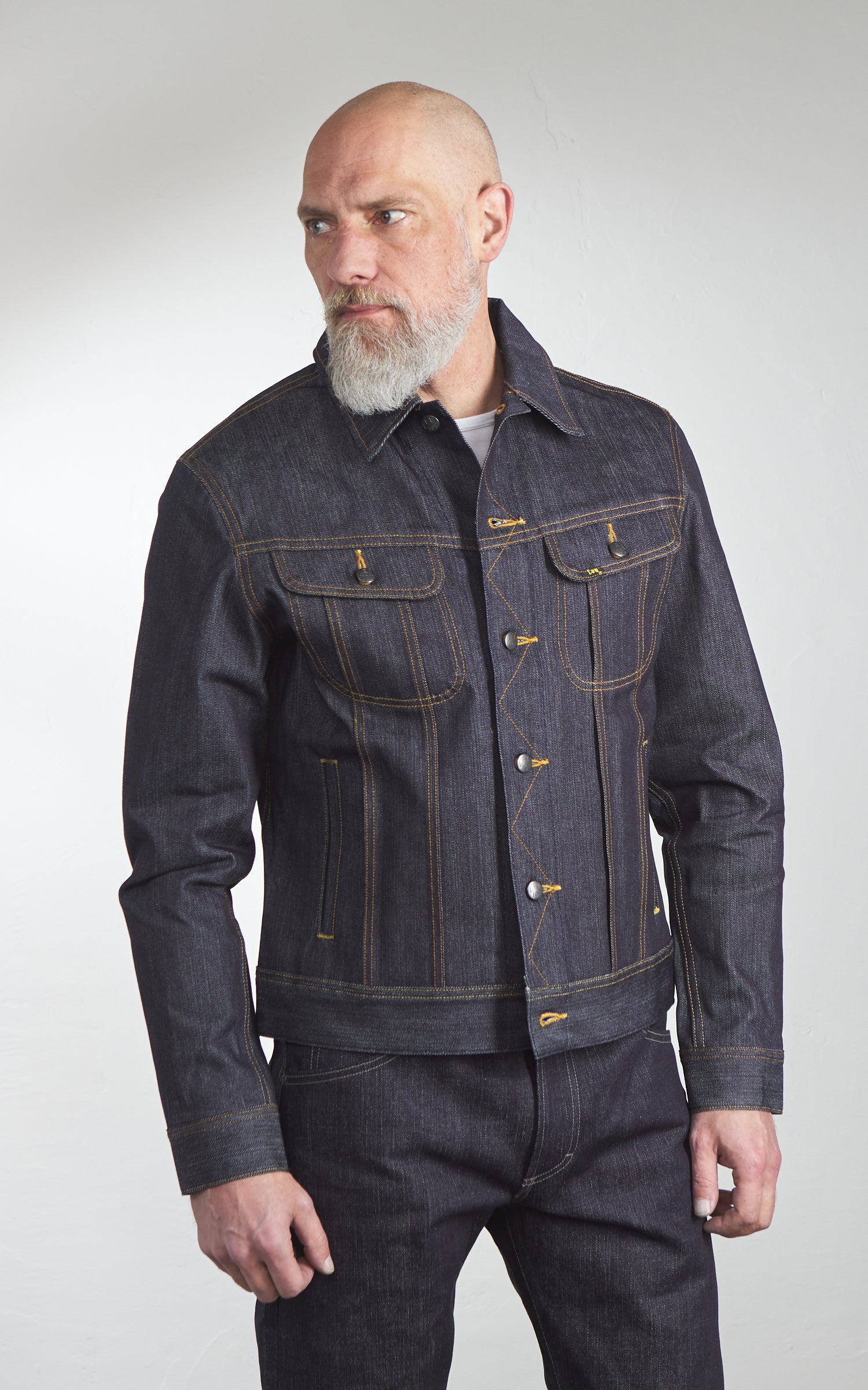 Lee 101 101 Rider Jacket Dry Blue 14.75oz