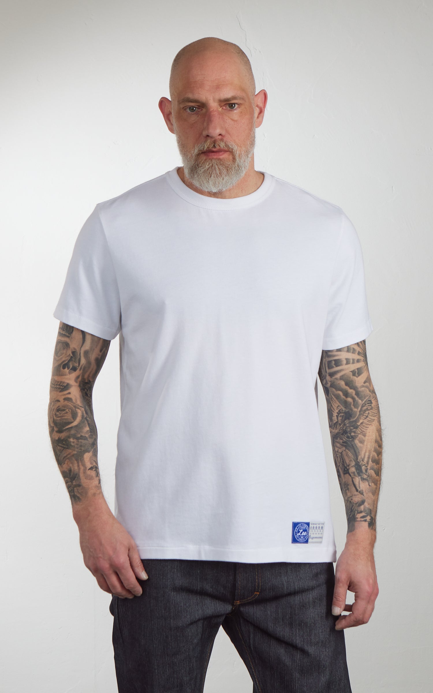 Lee 101 101 Relaxed Tee Bright White