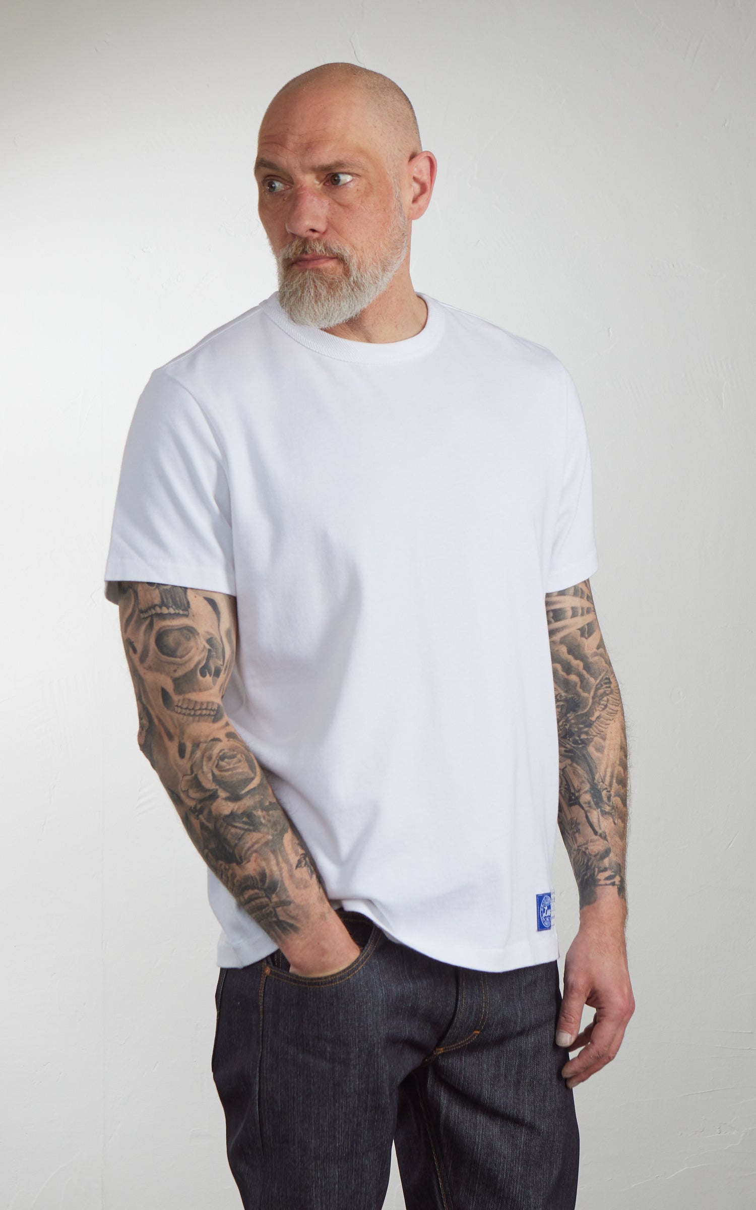 Lee 101 101 Relaxed Tee Bright White
