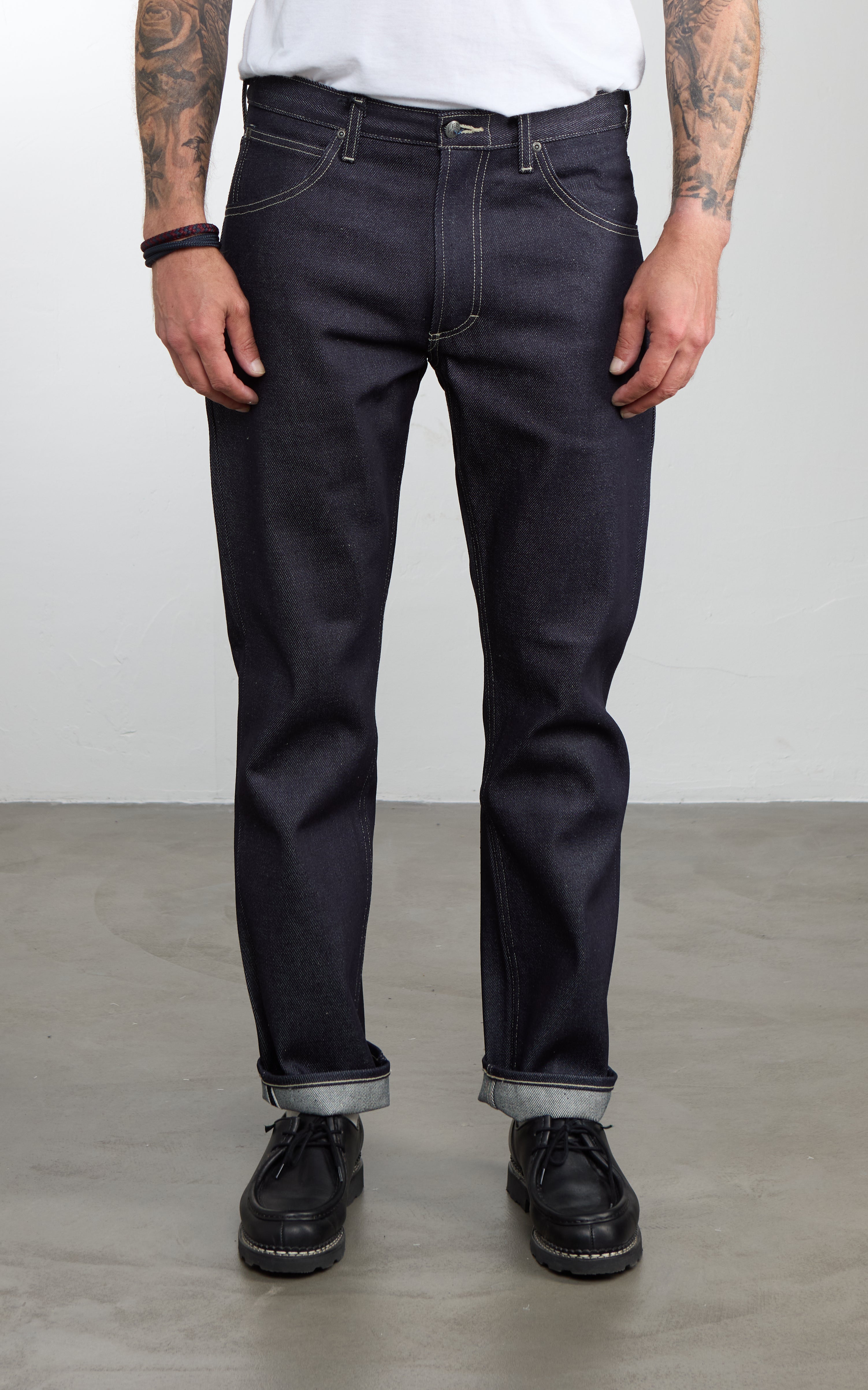 Lee 101 101 Z Regular Jean Heavyweight Selvedge Indigo 18.25oz