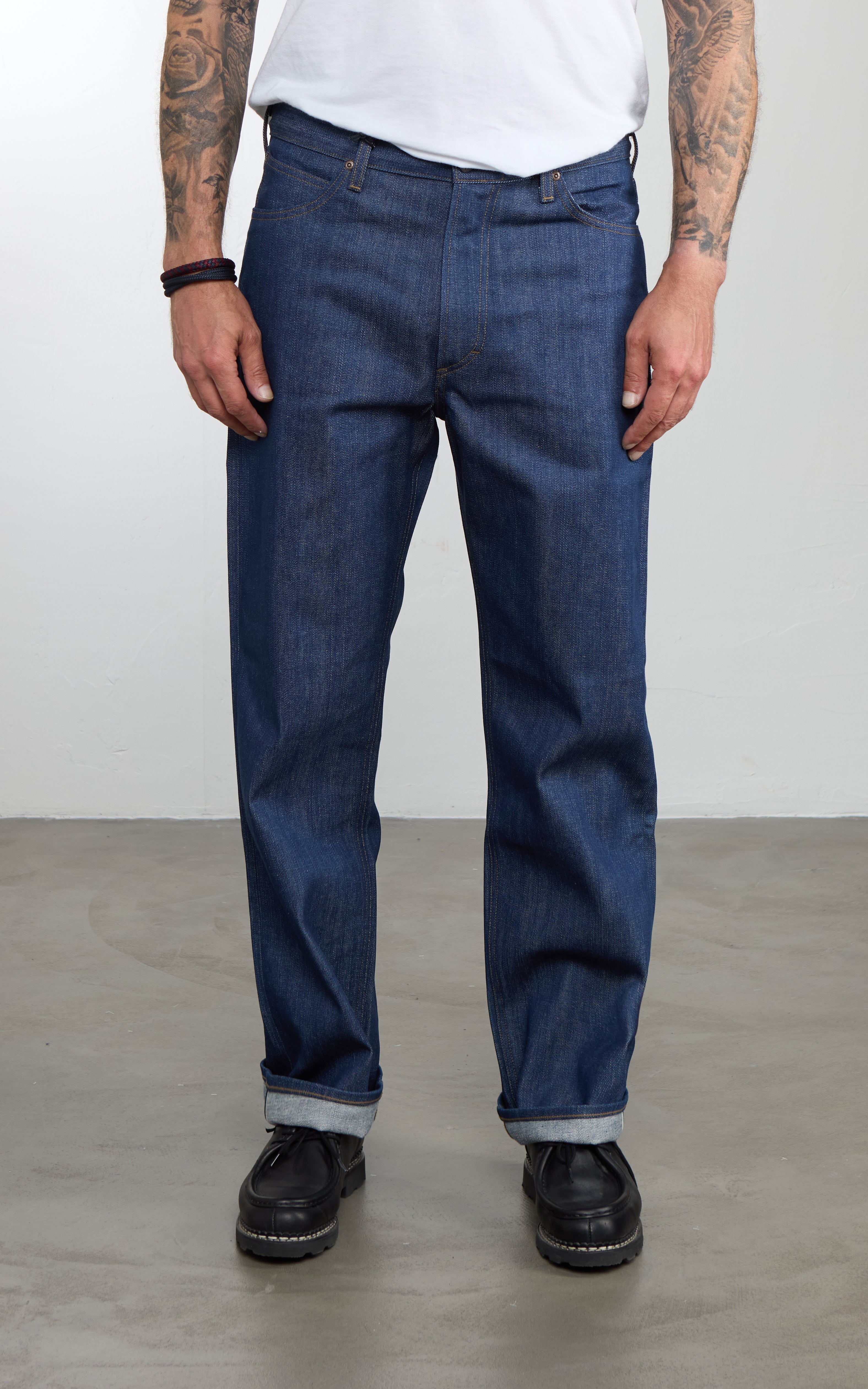 Lee 101 101 R Relaxed Jean Selvedge Red Casted LHT