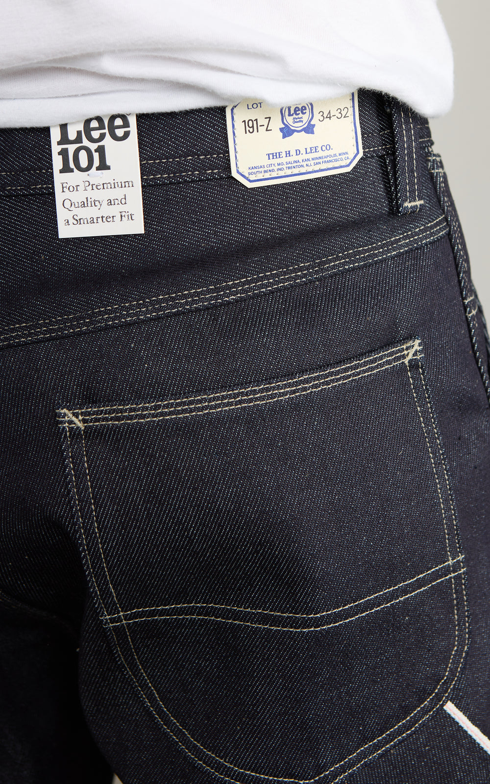 Lee 101 191 Z Dungaree Heavyweight Pants Blue