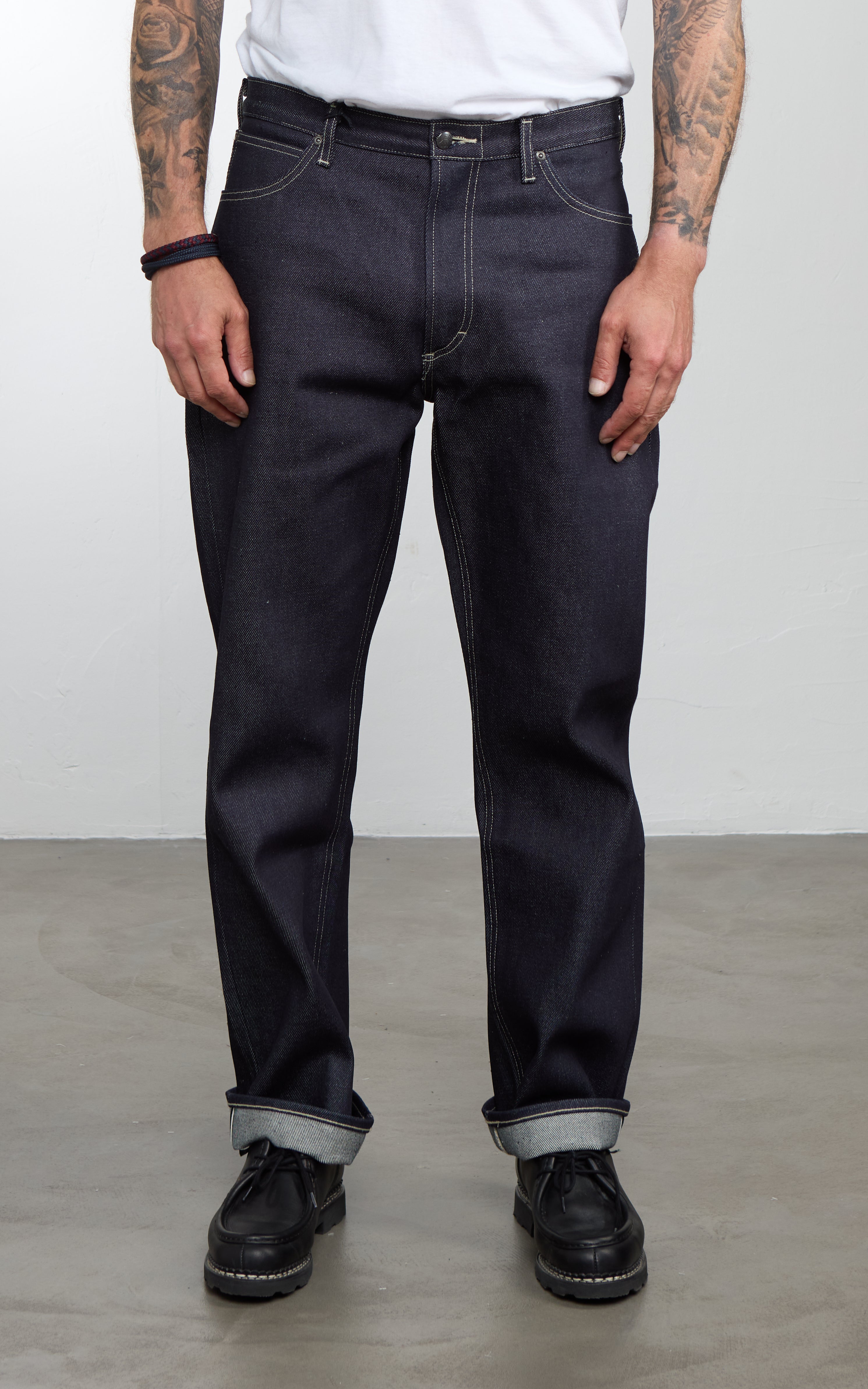 Lee 101 101 L Loose Jean Heavyweight Selvedge Indigo 18.25oz