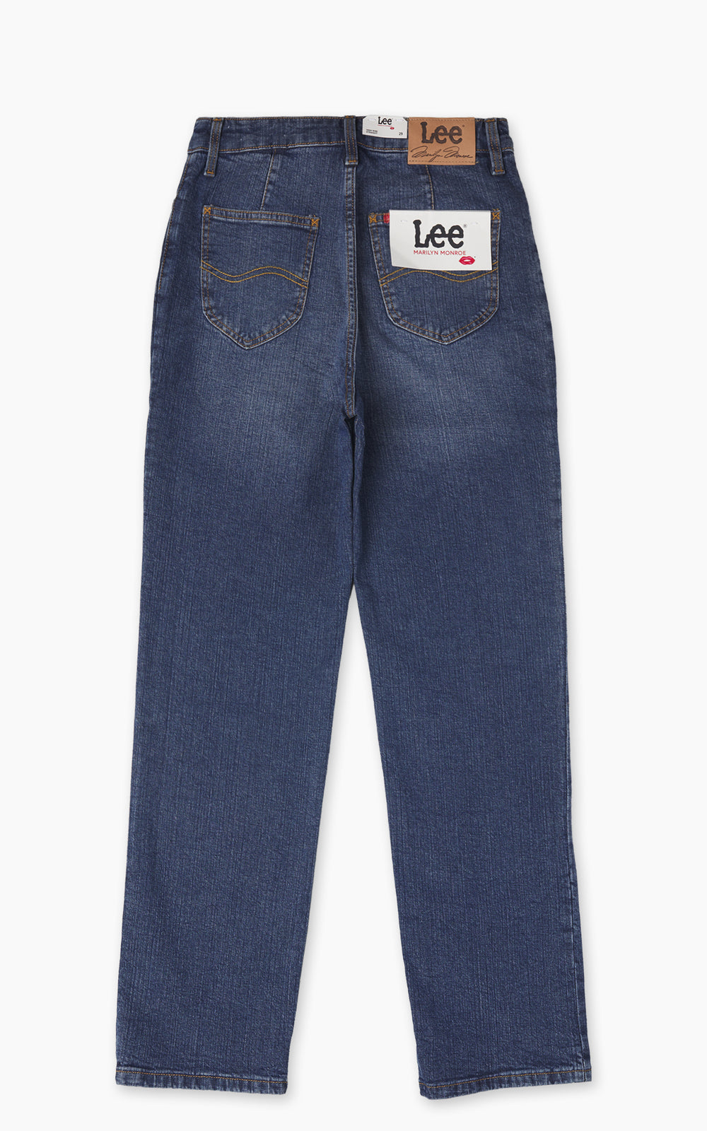 Lee x Marilyn Monroe High Rise Jean Mid Wash