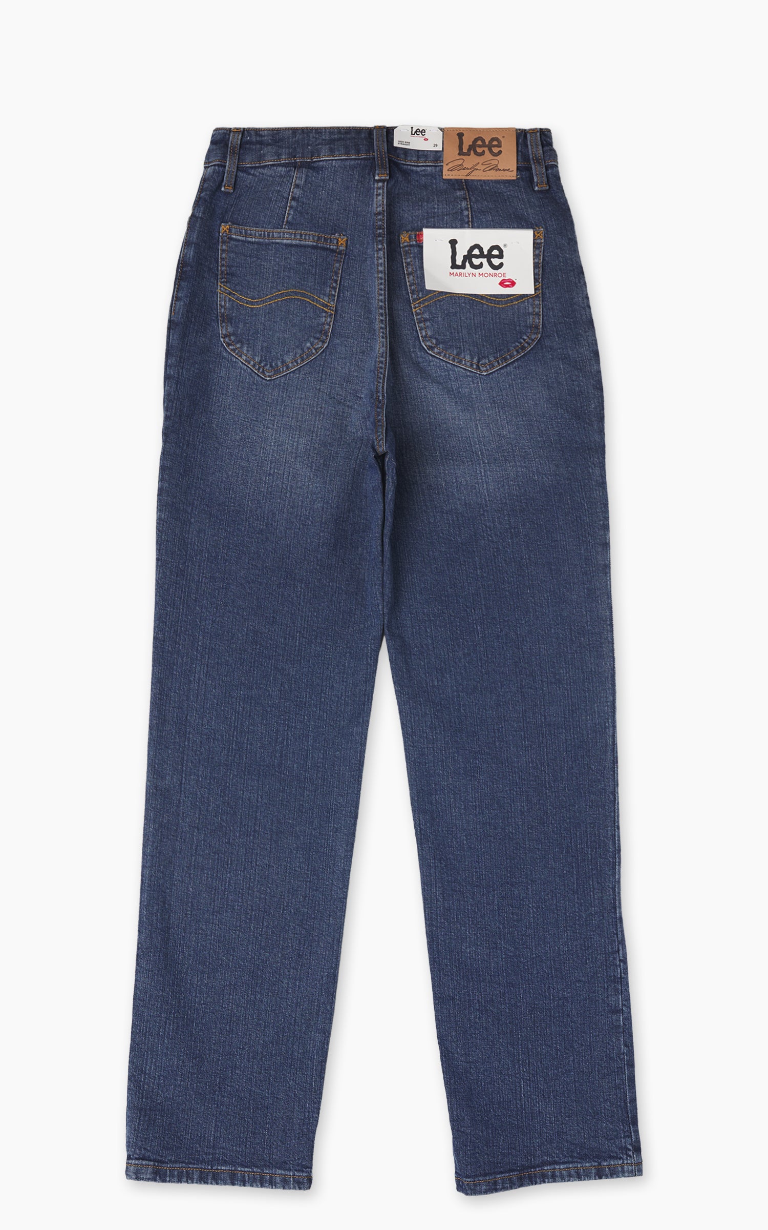 Lee x Marilyn Monroe High Rise Jean Mid Wash