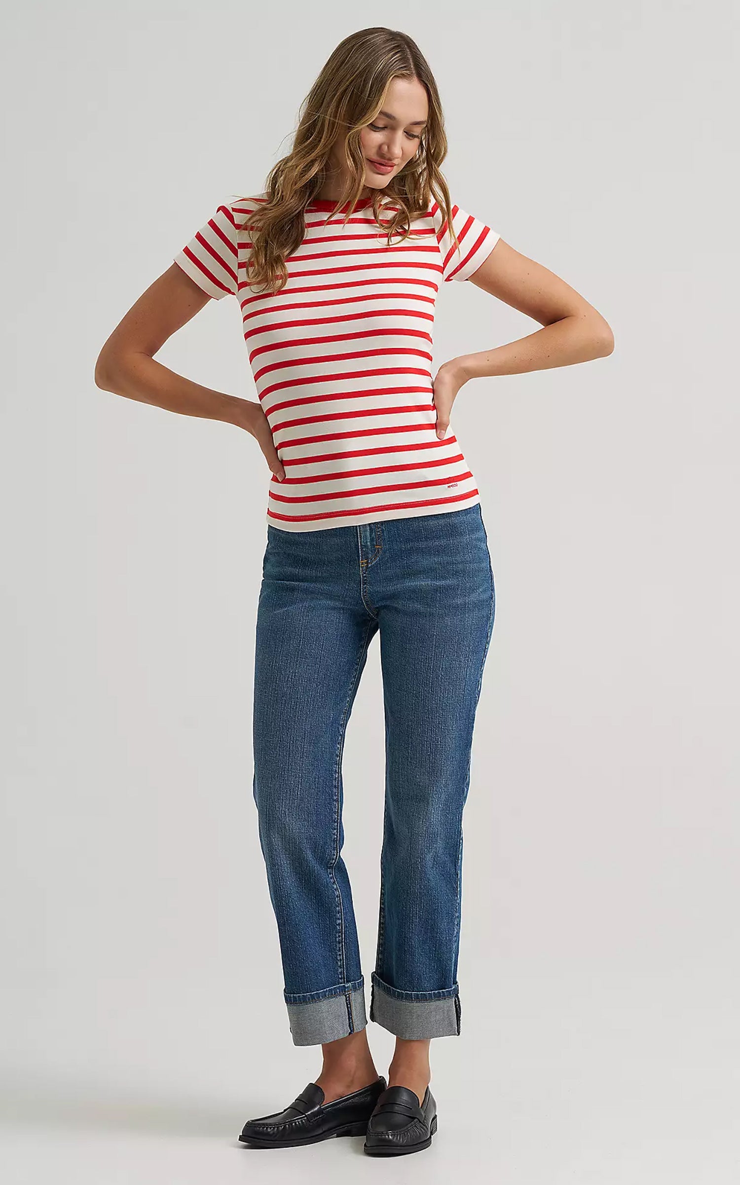 Lee x Marilyn Monroe Baby Tee Striped