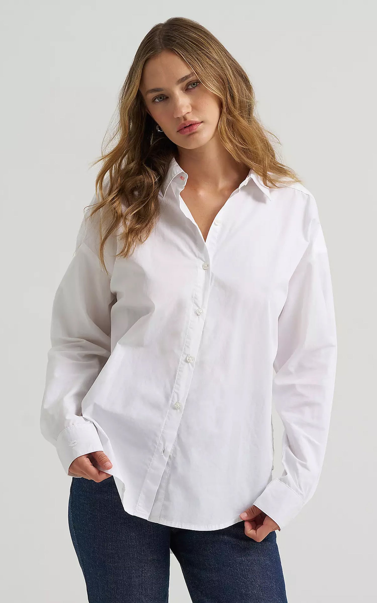 Lee x Marilyn Monroe Boyfriend Shirt Star White