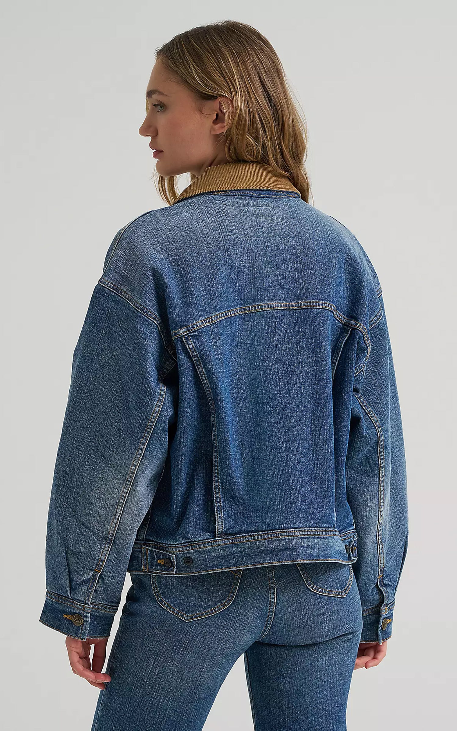 Lee x Marilyn Monroe Storm Rider Jacket Mid Wash