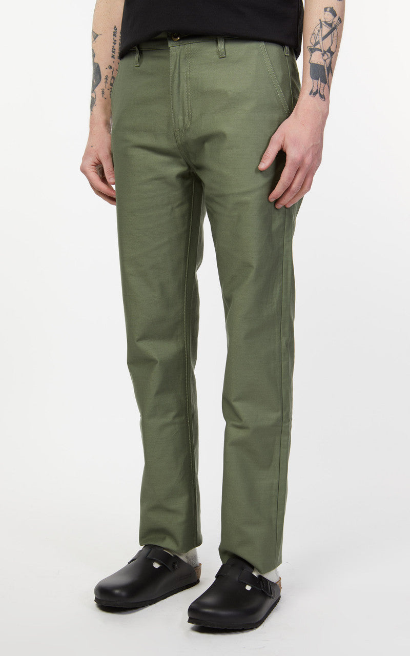 Benzak BC-03 Straight Chino Military Twill Army Green