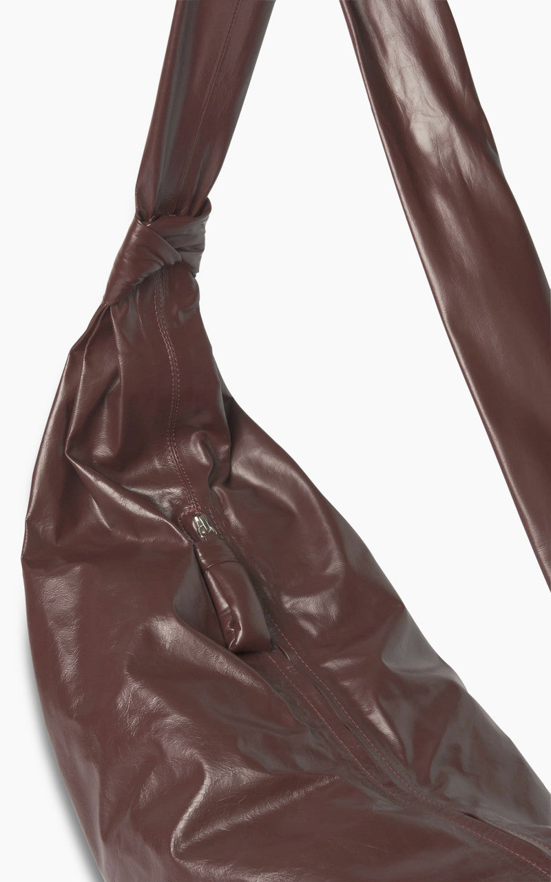 Lemaire Large Croissant Bag Lightweight Leather Roasted Pecan