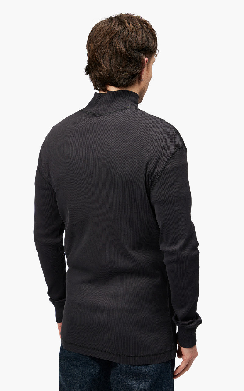 Lemaire Ribbed Turtleneck Squid Ink