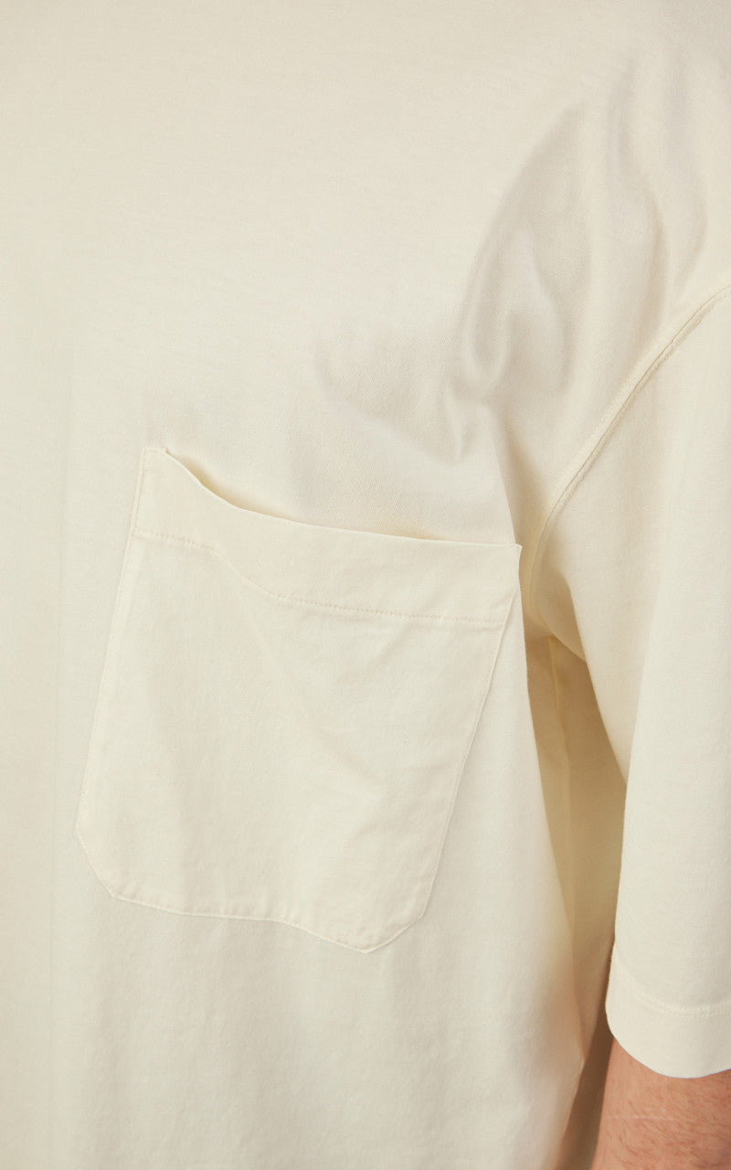 Lemaire Short Sleeve T-Shirt Light Vanilla