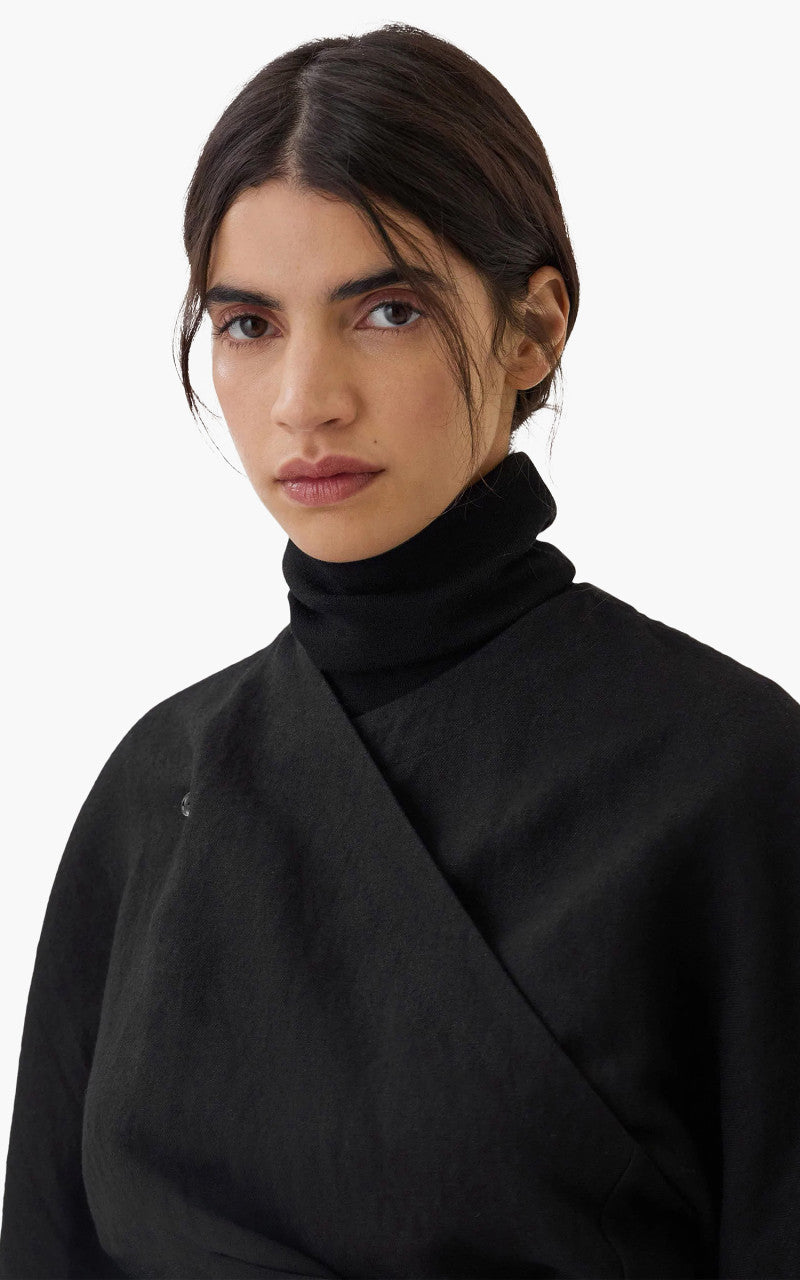 Lemaire Wrap Top Black