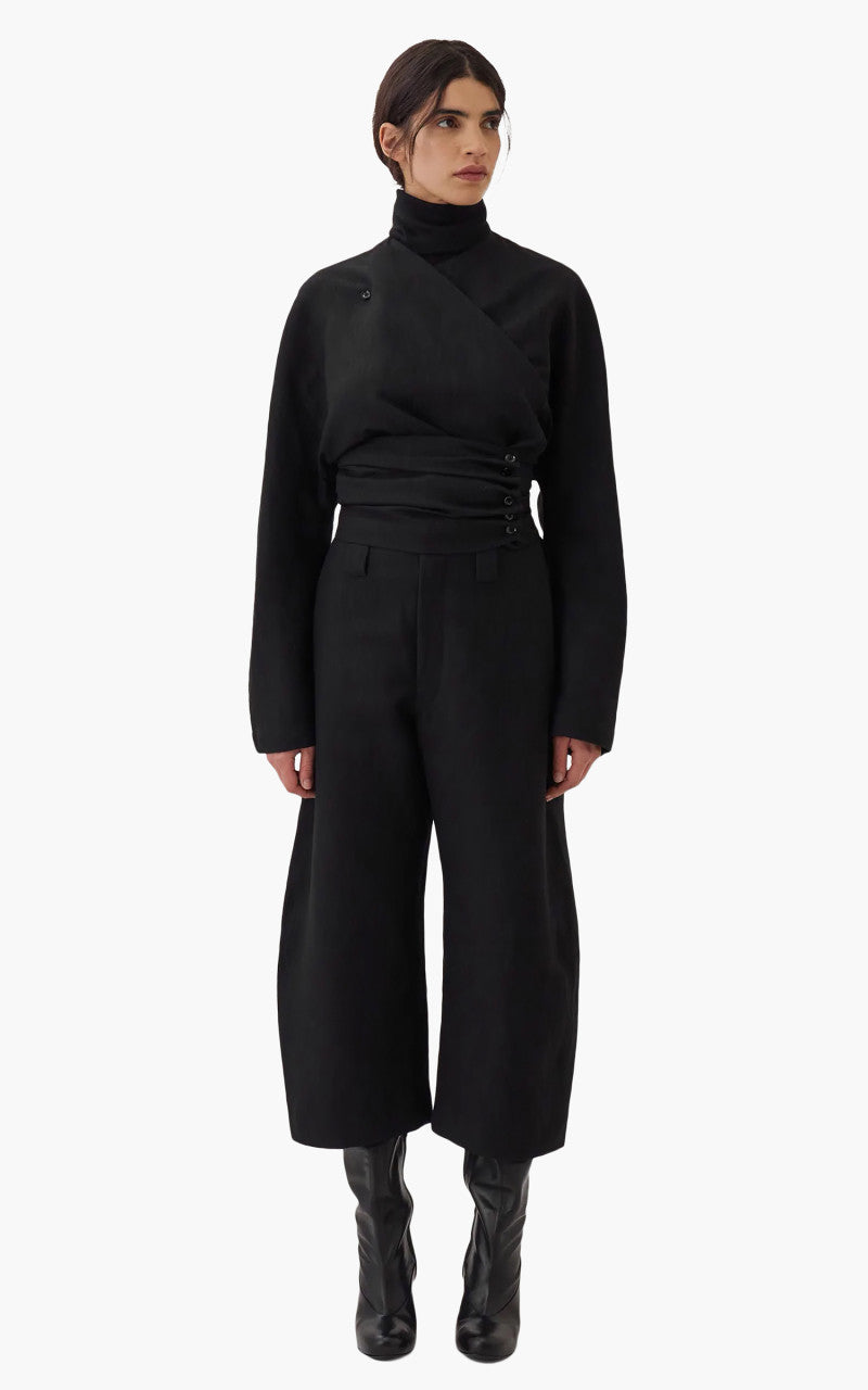 Lemaire Wrap Top Black
