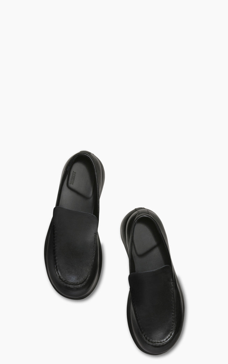 Jacquemus Les Mocassins Bricciola Sculpted Loafers Black
