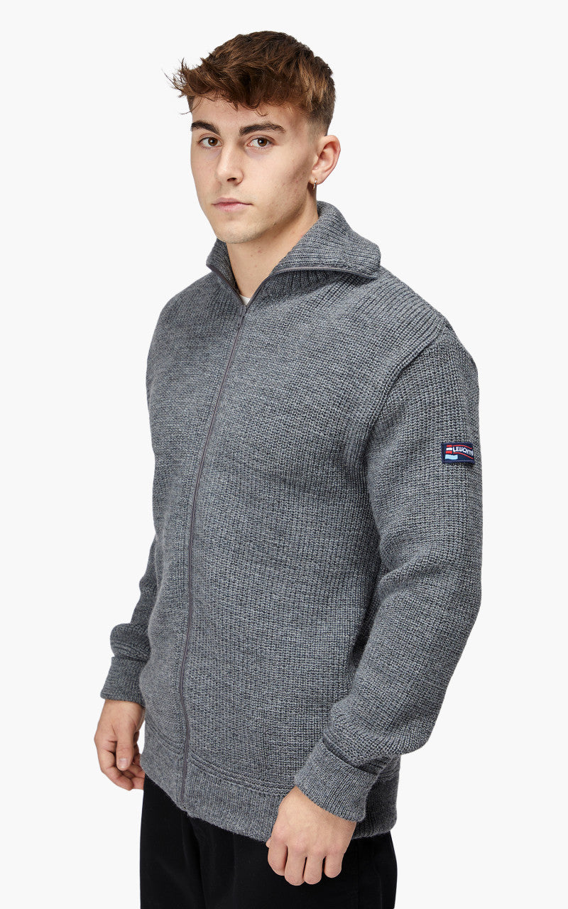 Leuchtfeuer-Strickwaren Admiral Knit Jacket Grey