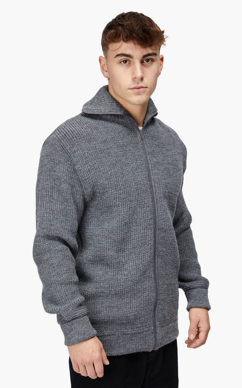 Leuchtfeuer-Strickwaren Admiral Knit Jacket Grey