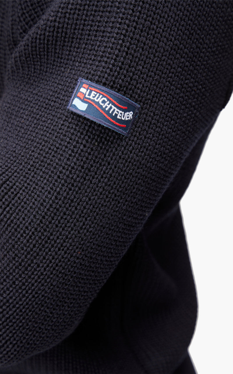 Leuchtfeuer-Strickwaren Commodore Knit Troyer Navy