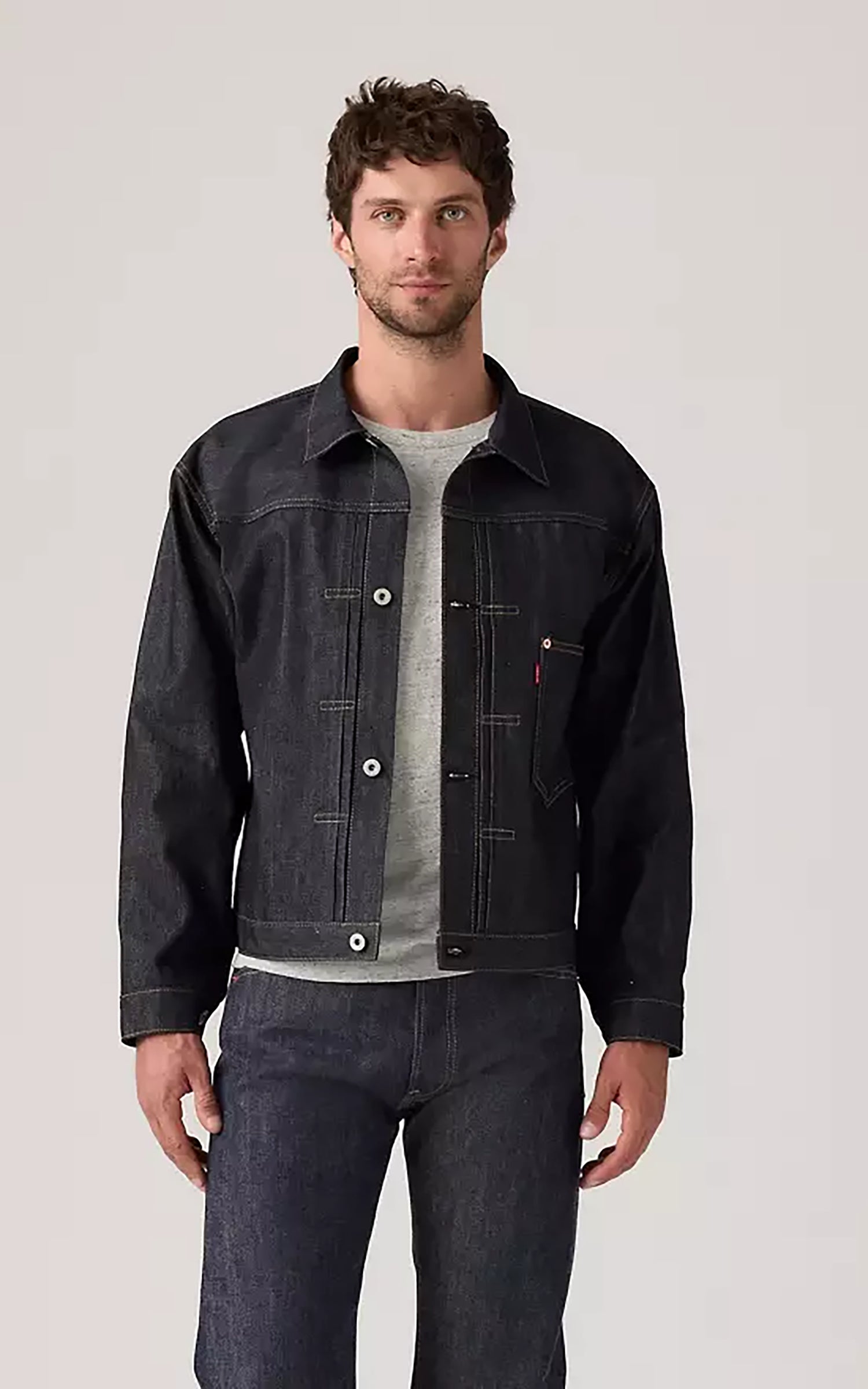 Levi’s® Vintage Clothing S506XX WWII 1944 Trucker Jacket Rigid Indigo