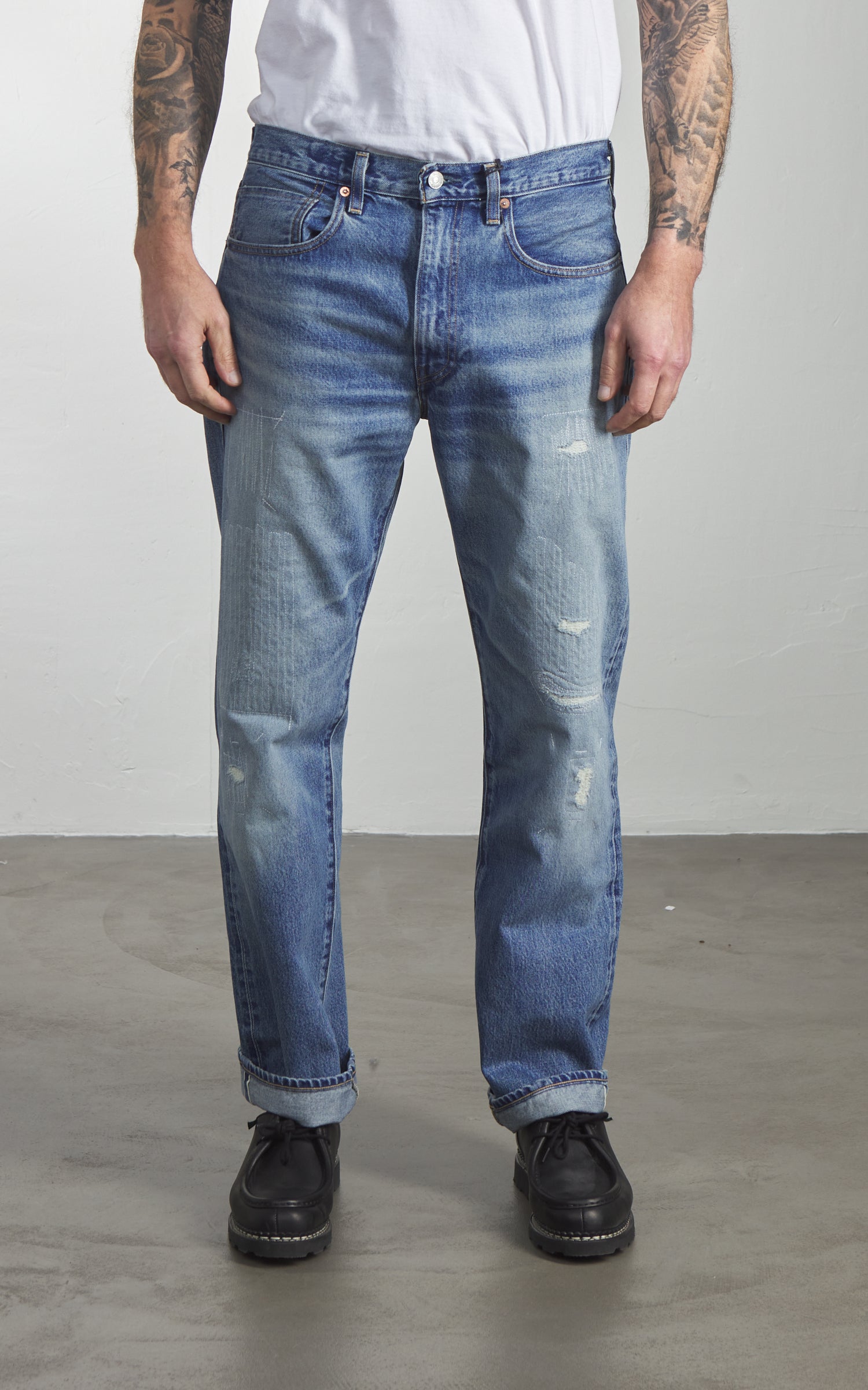 Levi's® Blue Tab™ Anchor Relaxed Jeans Top Deck Blue