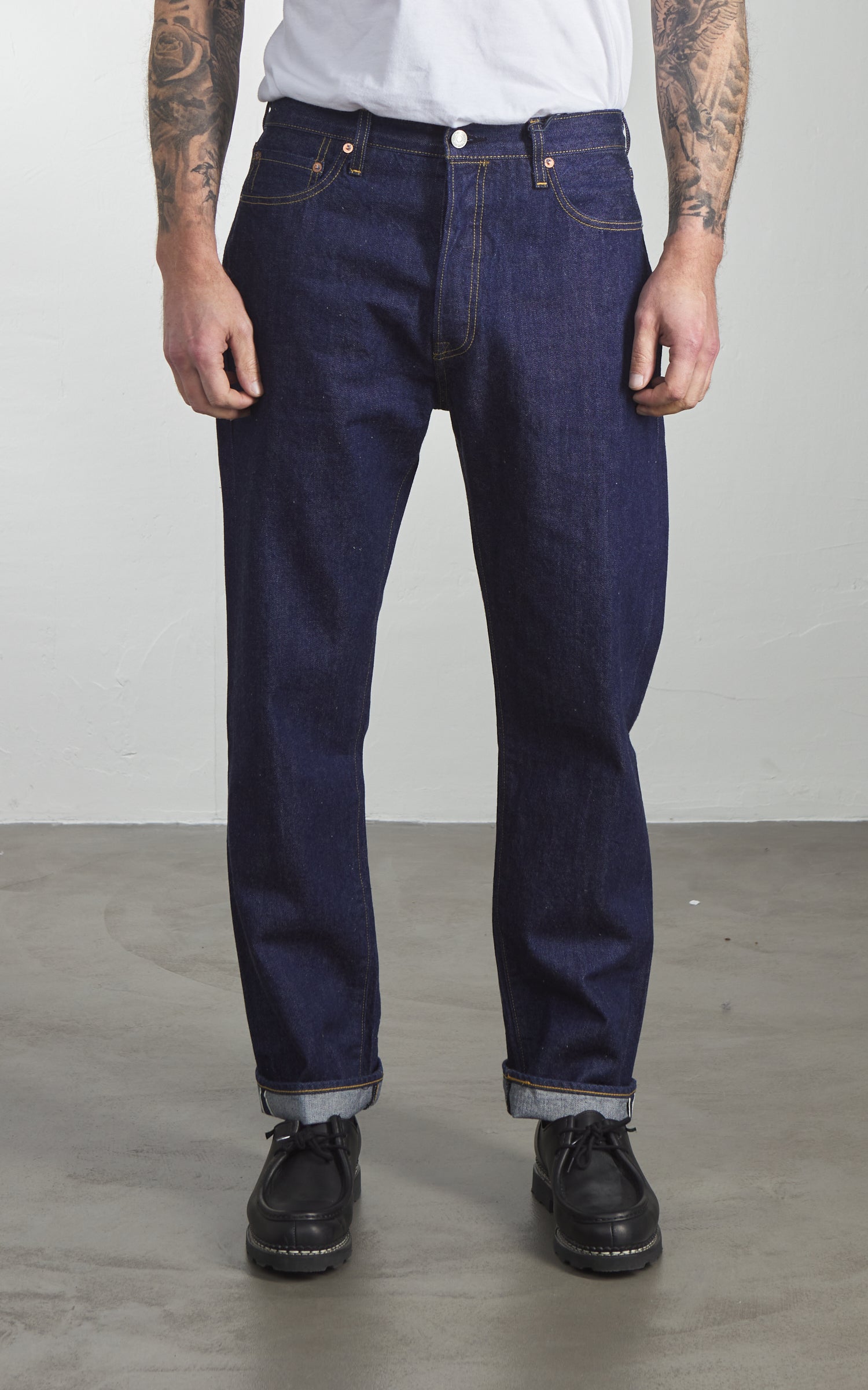 Levi's® MIJ 1980s 501 Jeans Dark Indigo Rinsed