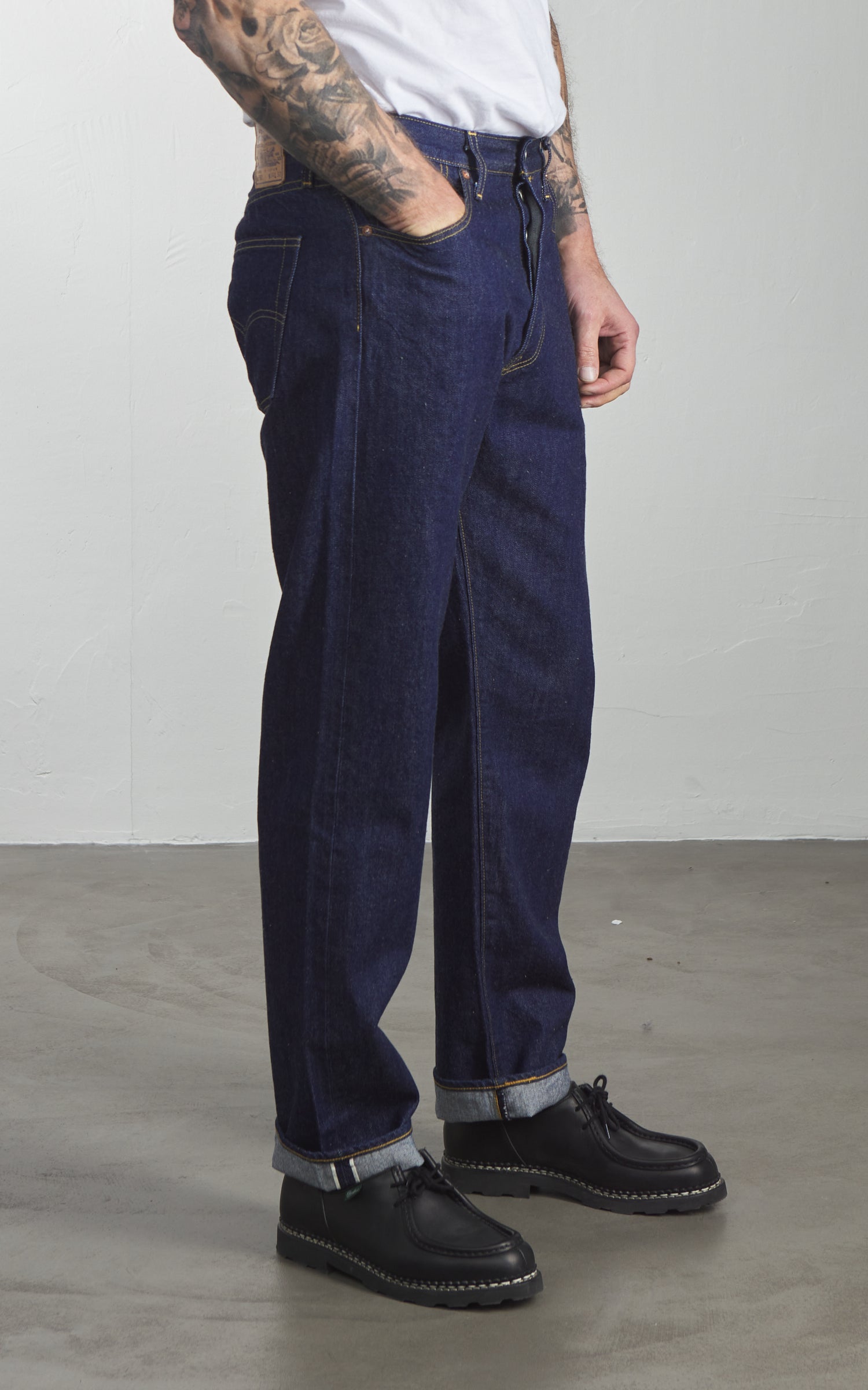 Levi's® MIJ 1980s 501® Jeans Dark Indigo Rinsed