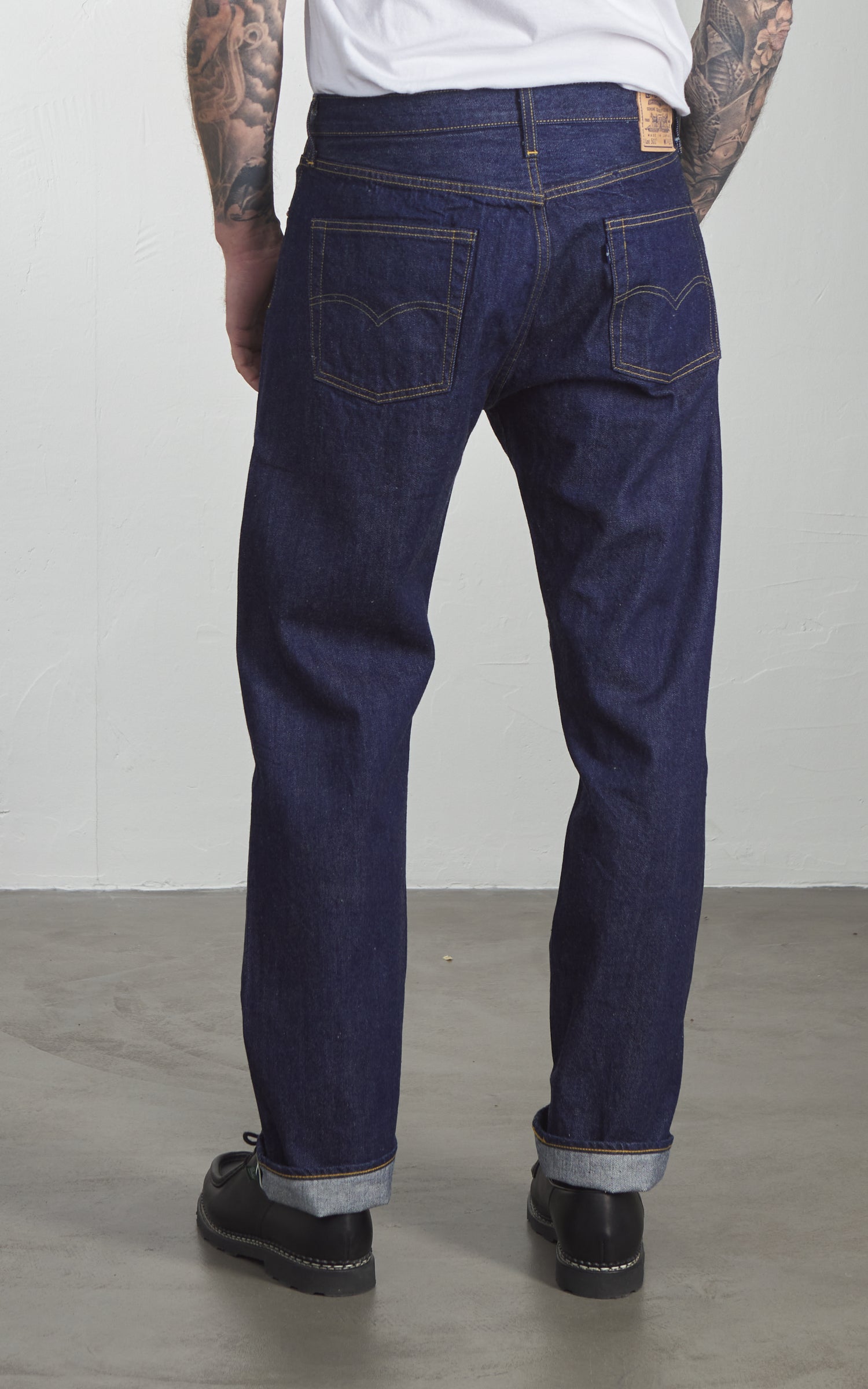 Levi's® MIJ 1980s 501® Jeans Dark Indigo Rinsed