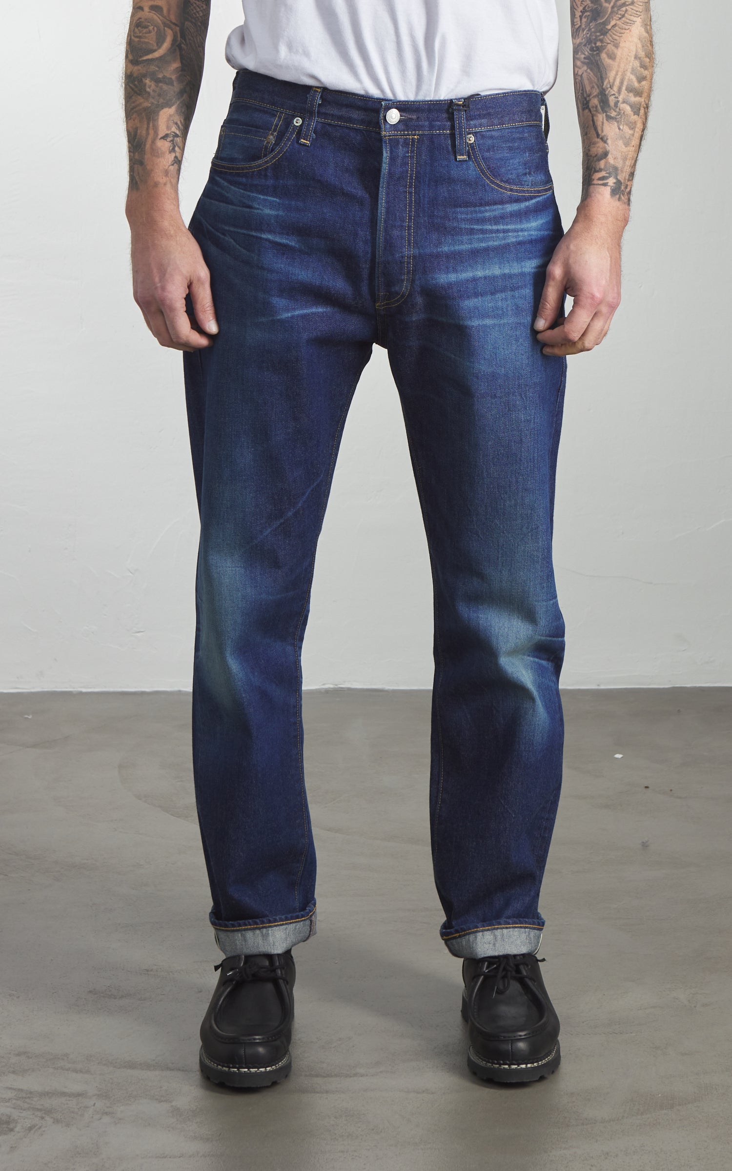 Levi's® MIJ 1980s 501 Jeans Dark Indigo Rinsed