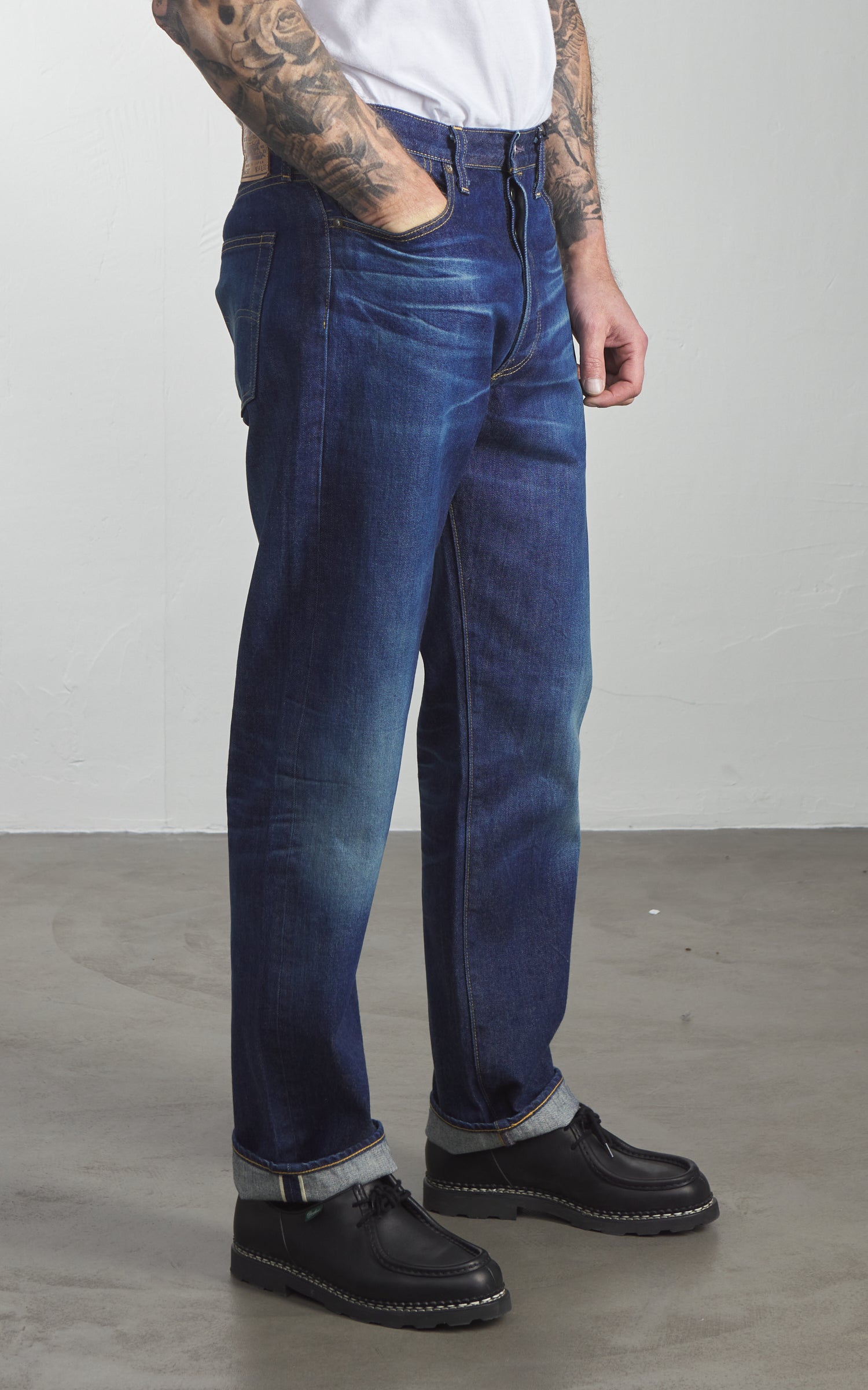Levi's® MIJ 1980s 501 Jeans Dark Indigo Rinsed